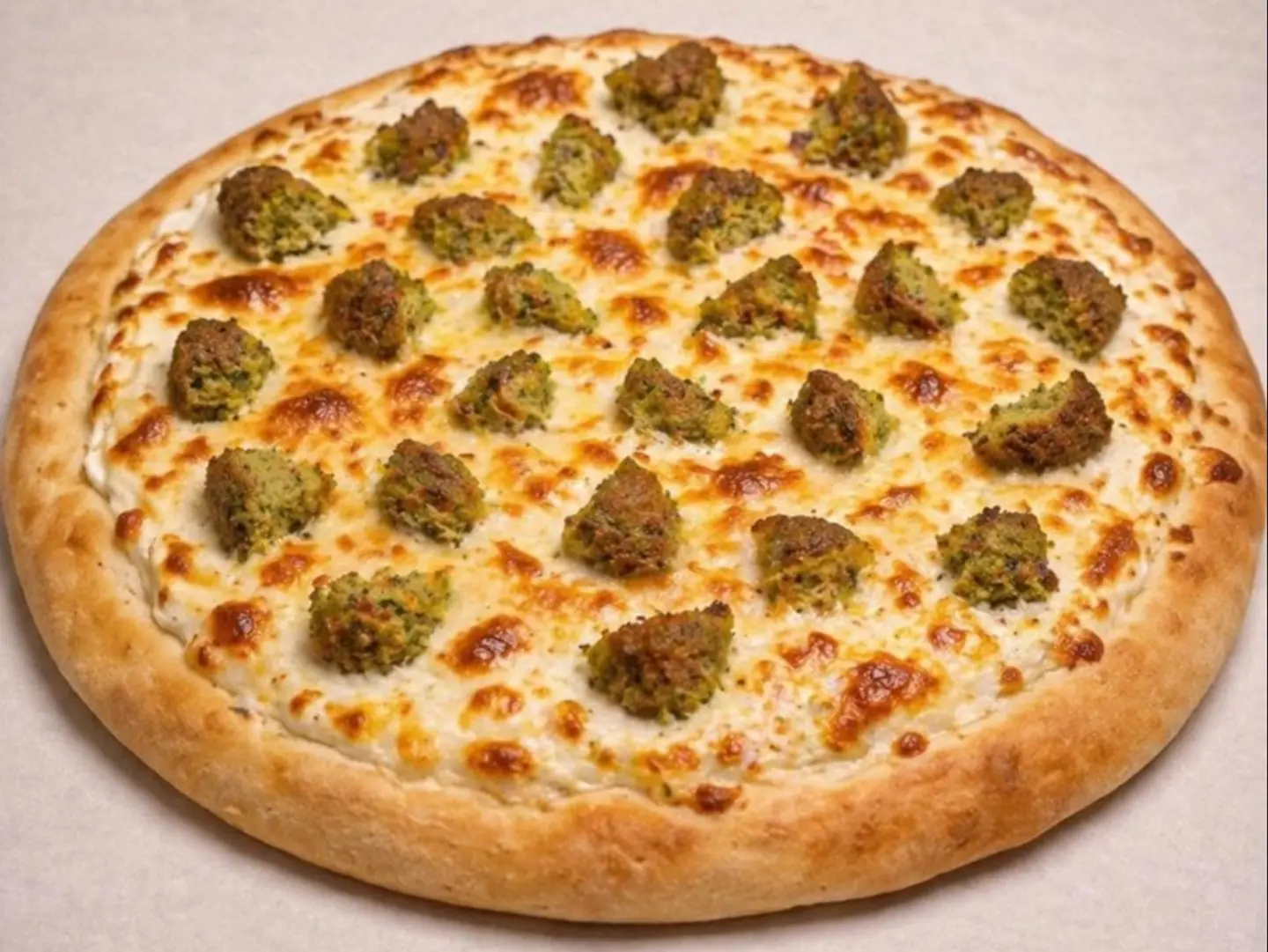 Falafel And Cheese Manqusha