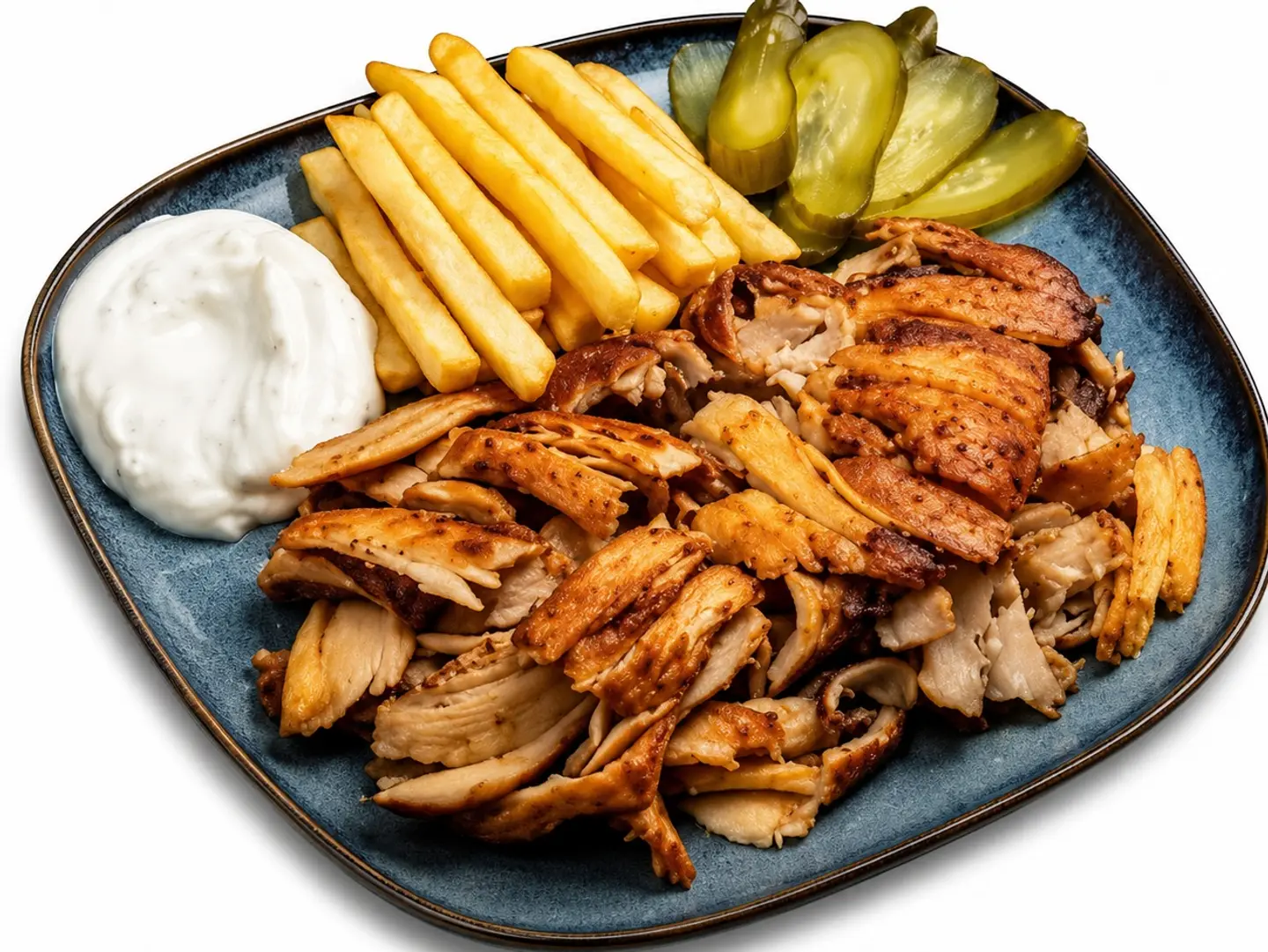 Shawerma Plate Slices