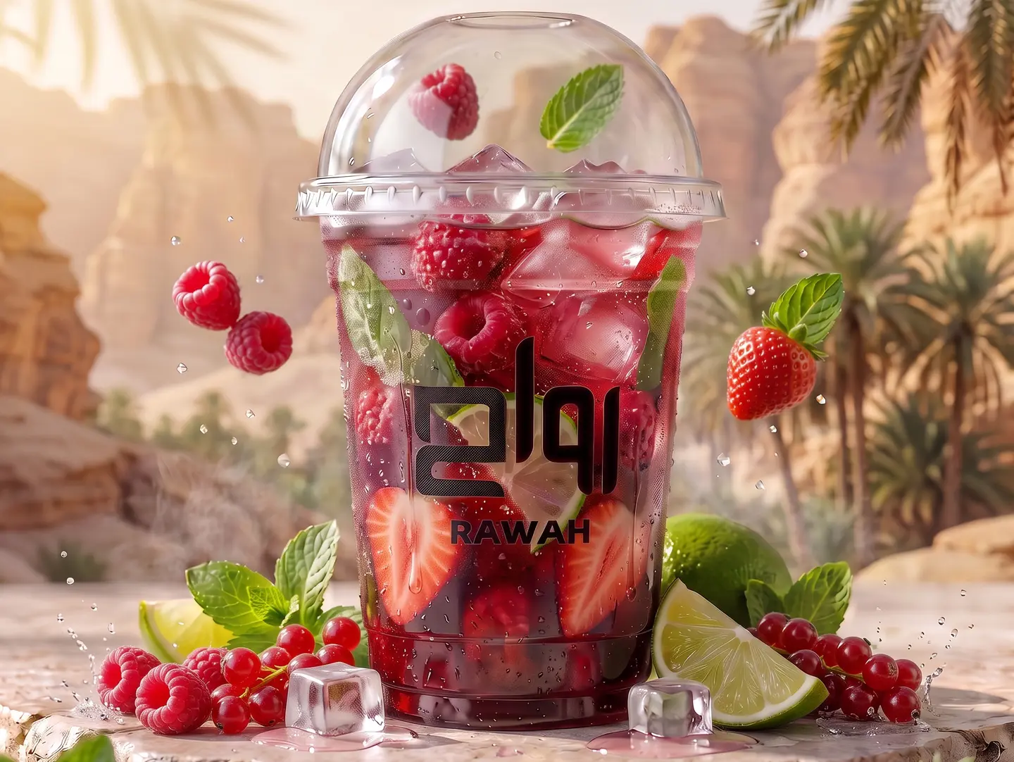 Red Berry Mojito
