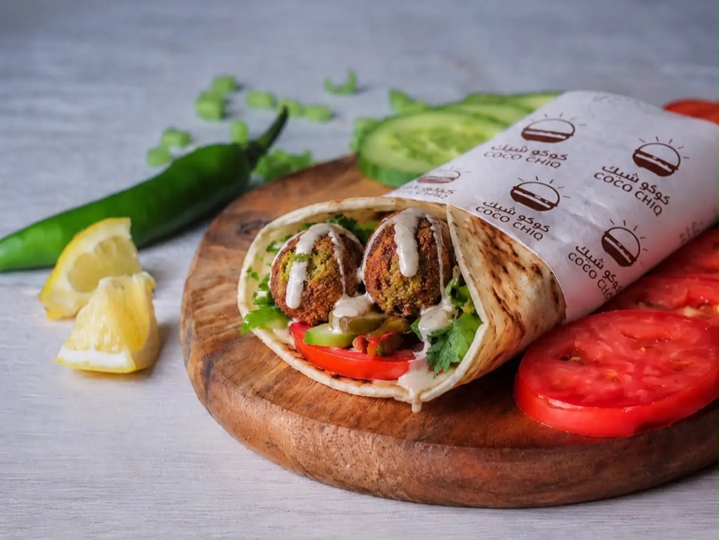 Falafel Chapati