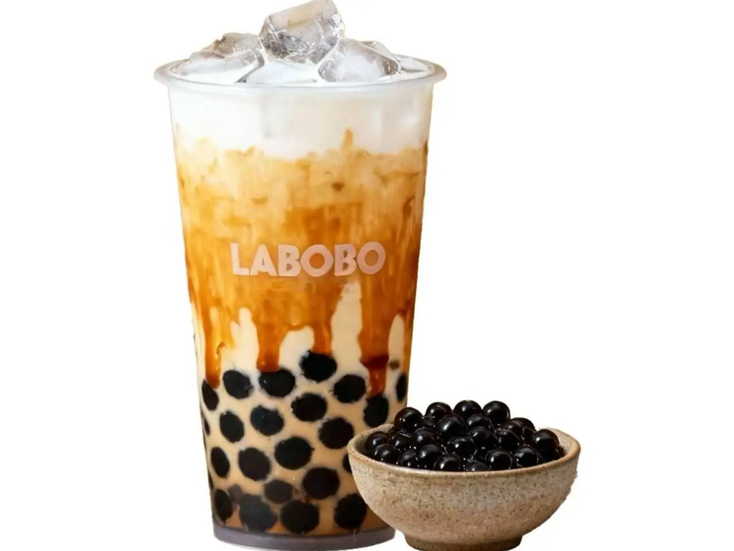 Brown Sugar Pearl Milk Tea - 500 Ml