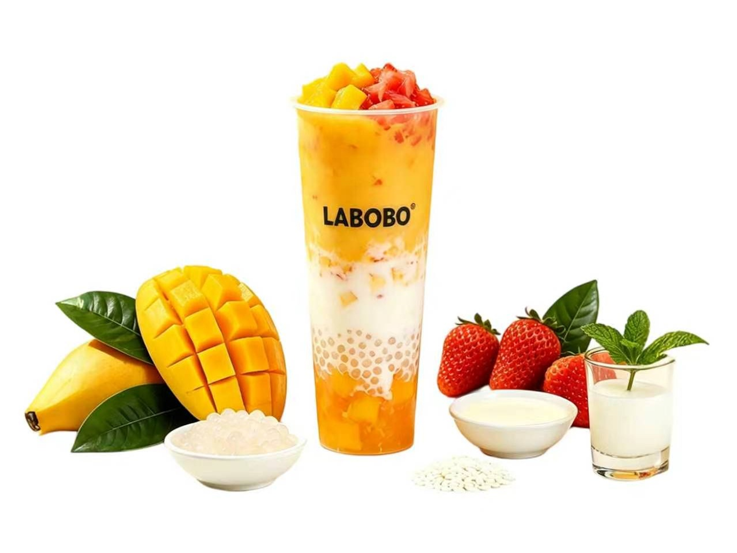 Mango Pomelo Sago - 500 Ml