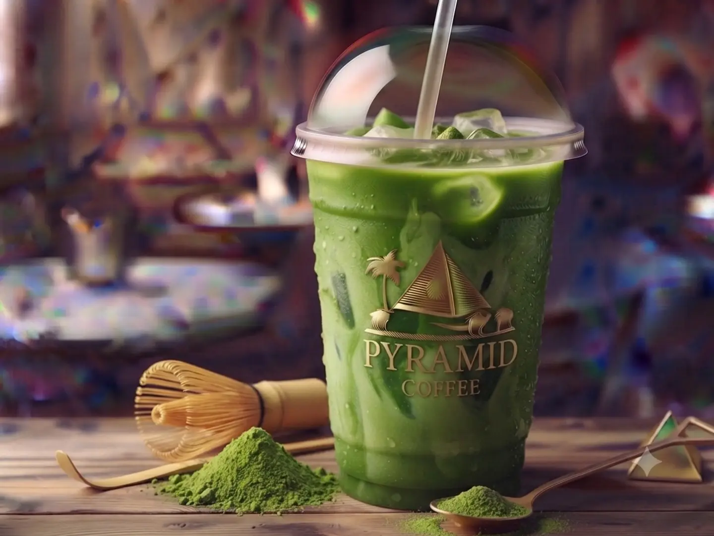 Iced Matcha Latte