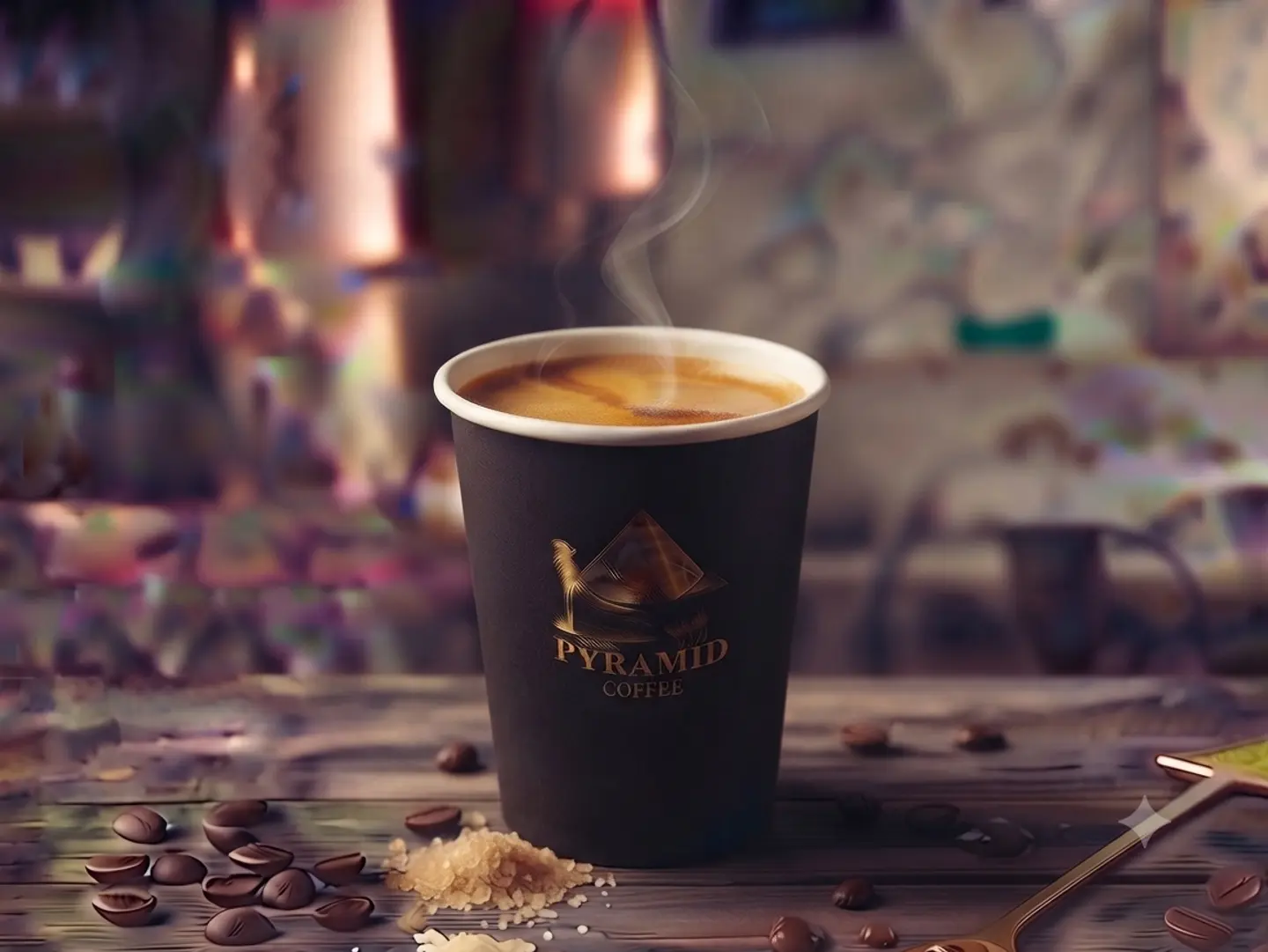 قهوة إطالية مع اسبرسو