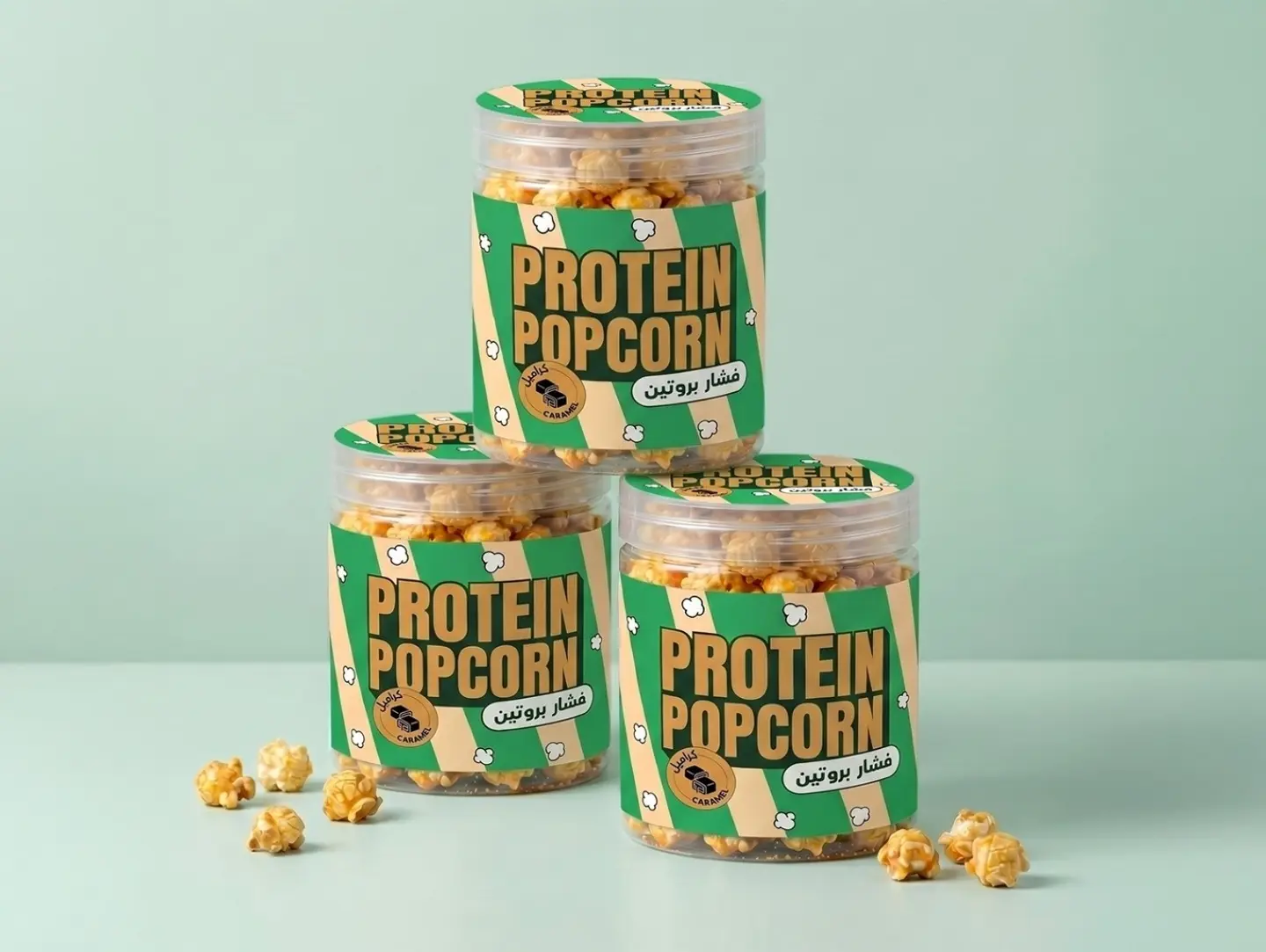 Protein Popcorn Caramel (3 Packs)