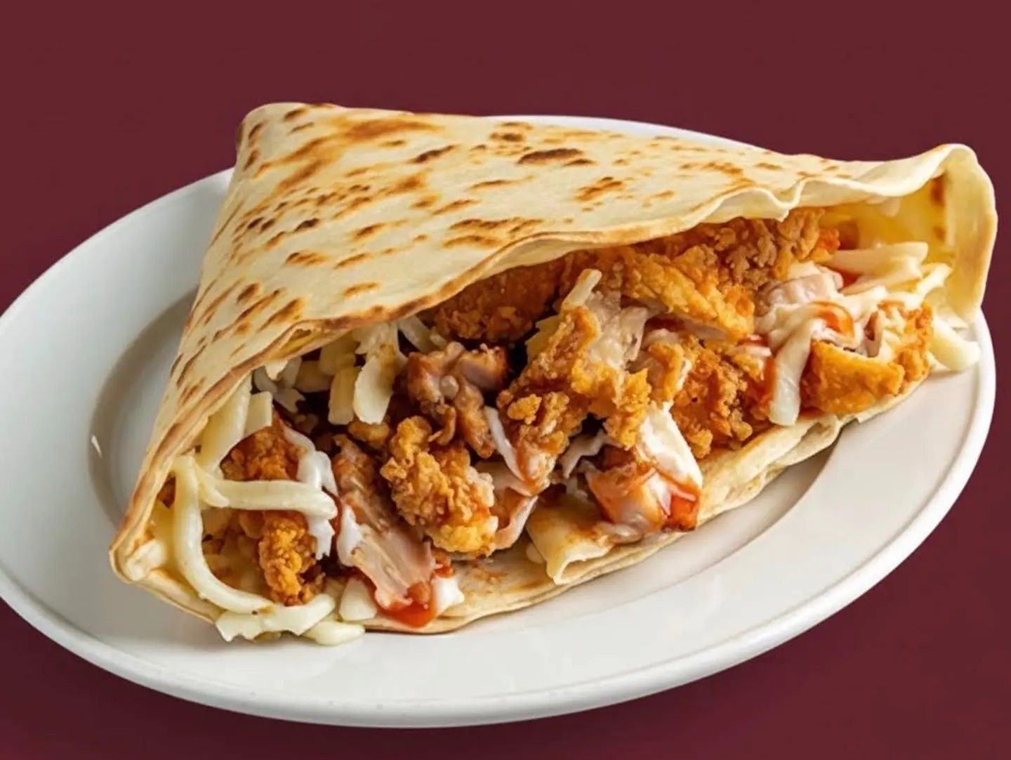 Chicken Ginger Crepe - Chicken Ginger Crepe (Meal)