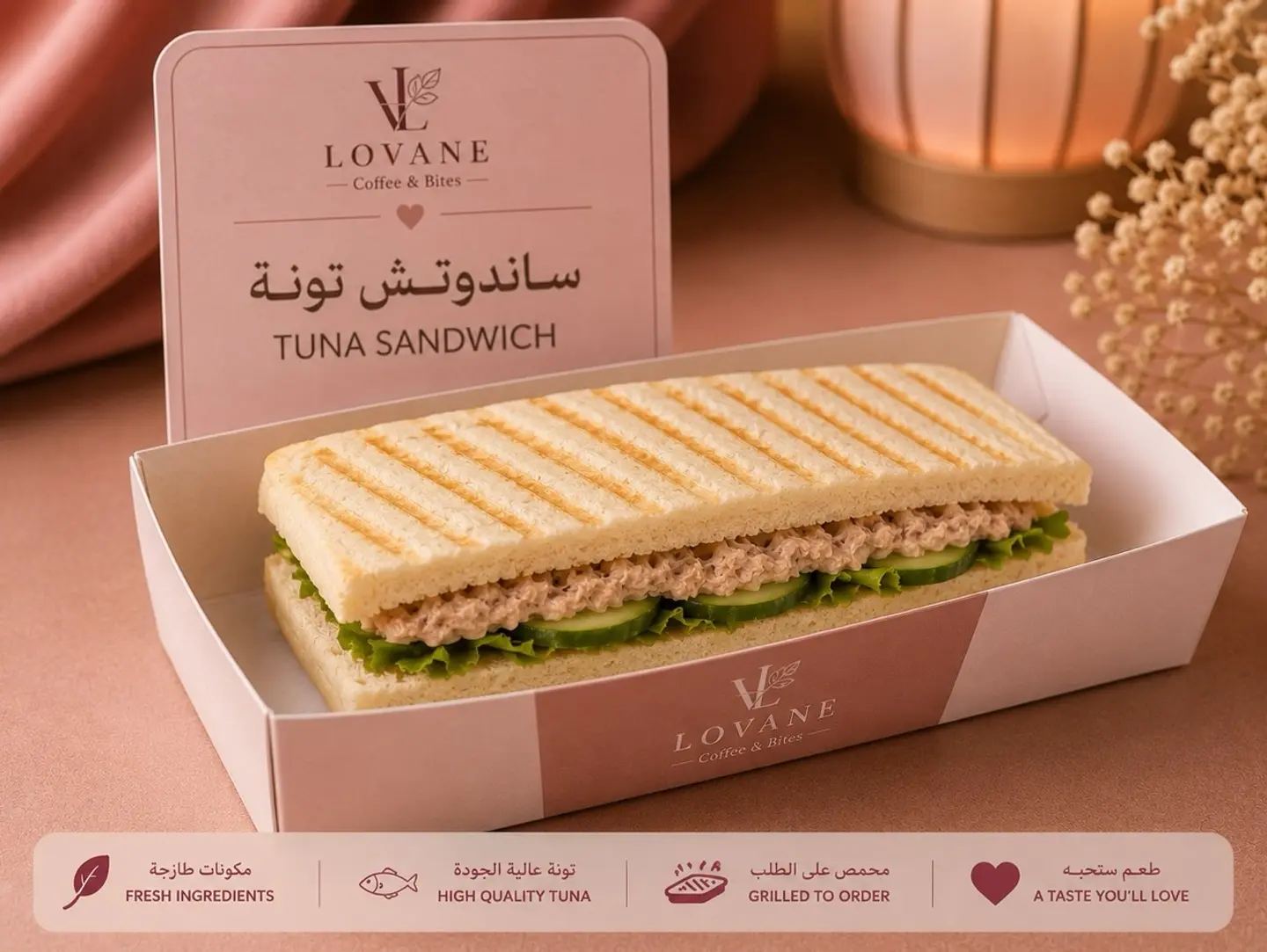 Whole Wheat Tuna Panini