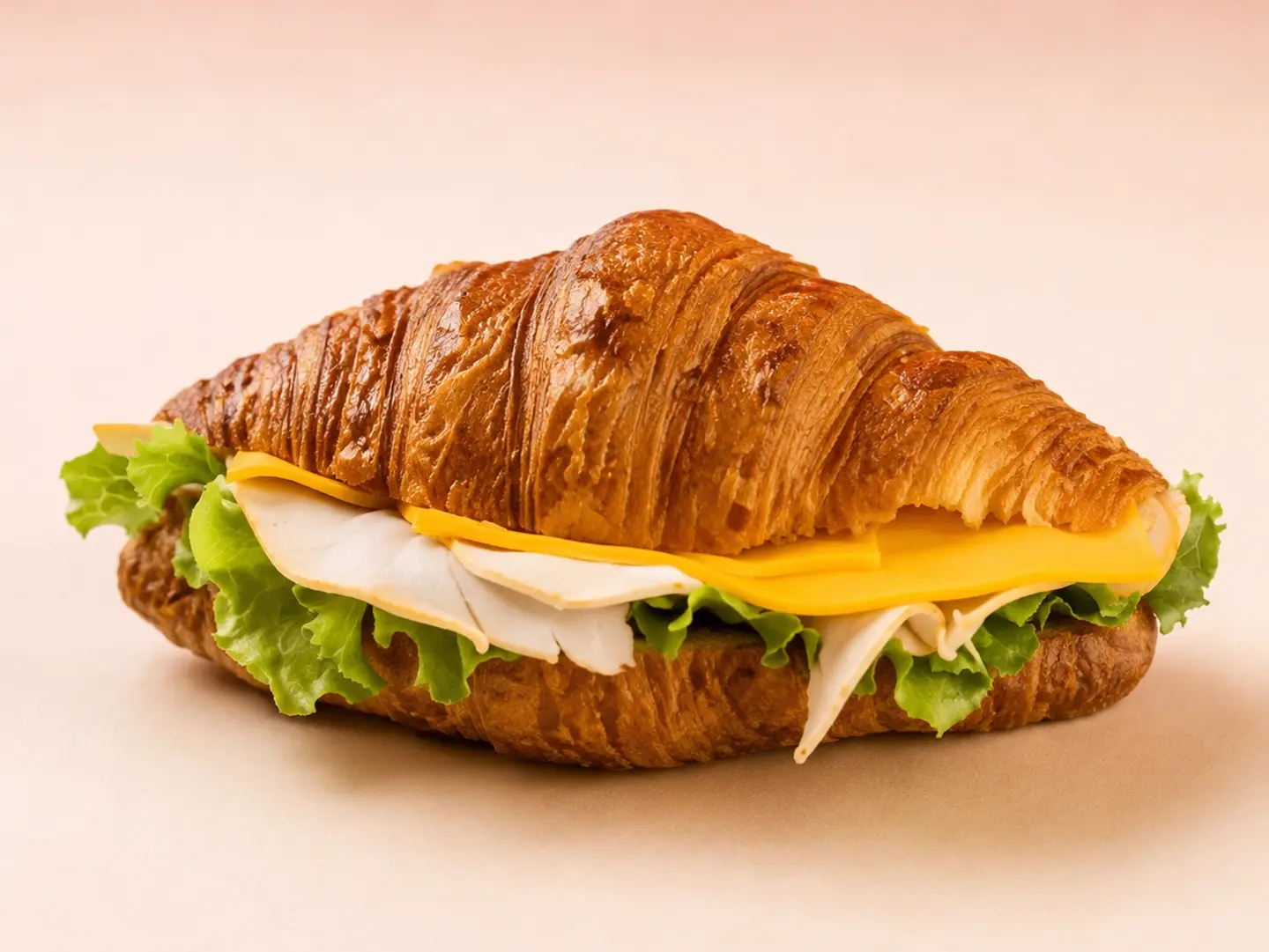 Smoked Turkey Croissant Sandwich