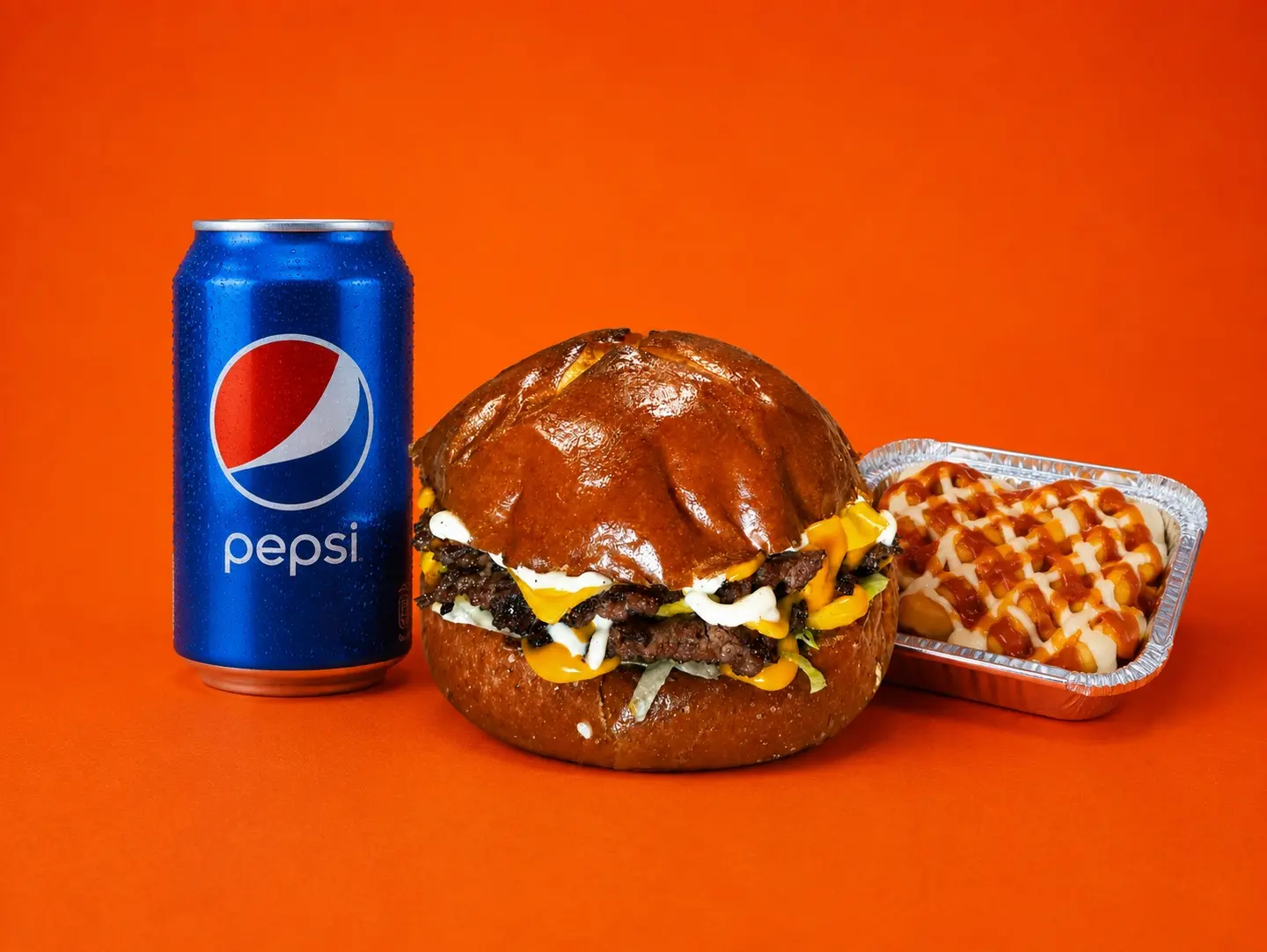 Double Waque Burger Meal