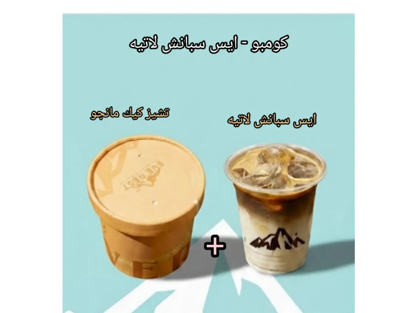 Combo   Iced Spanish Latte