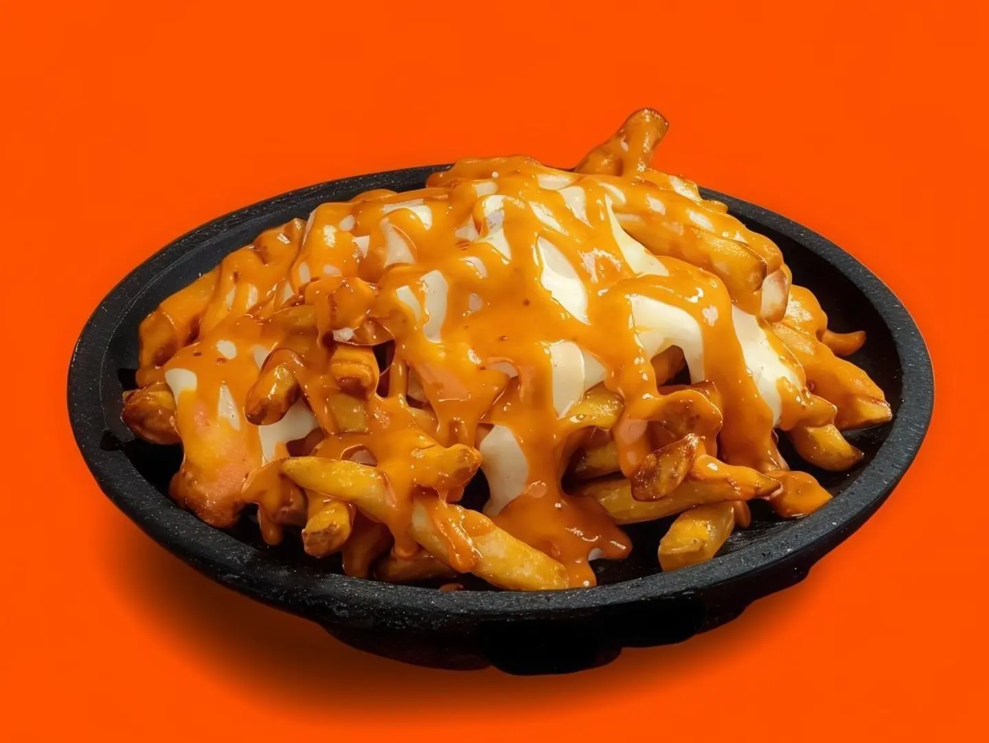 Fries With Mixed Sauces