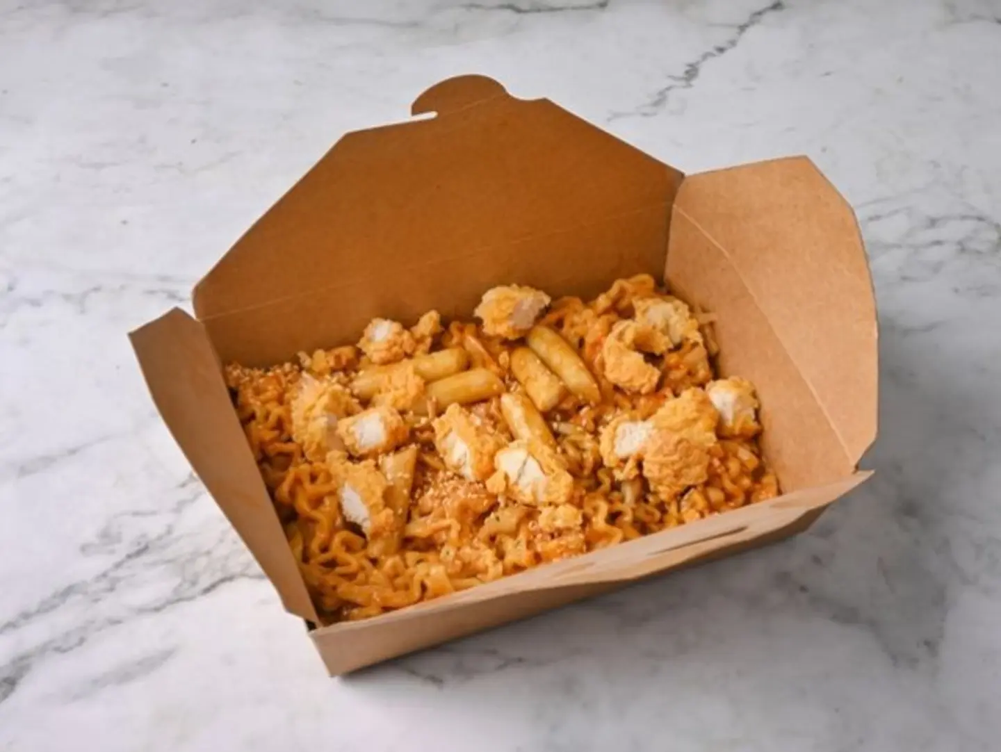 Rabokki With Chicken