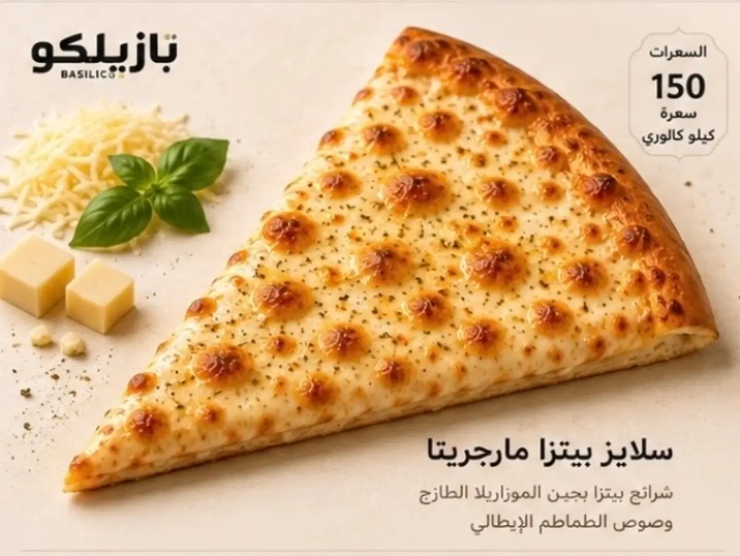 Margherita Pizza Slices