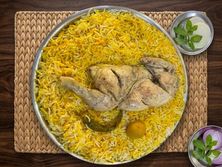 نص دجاج مدفون