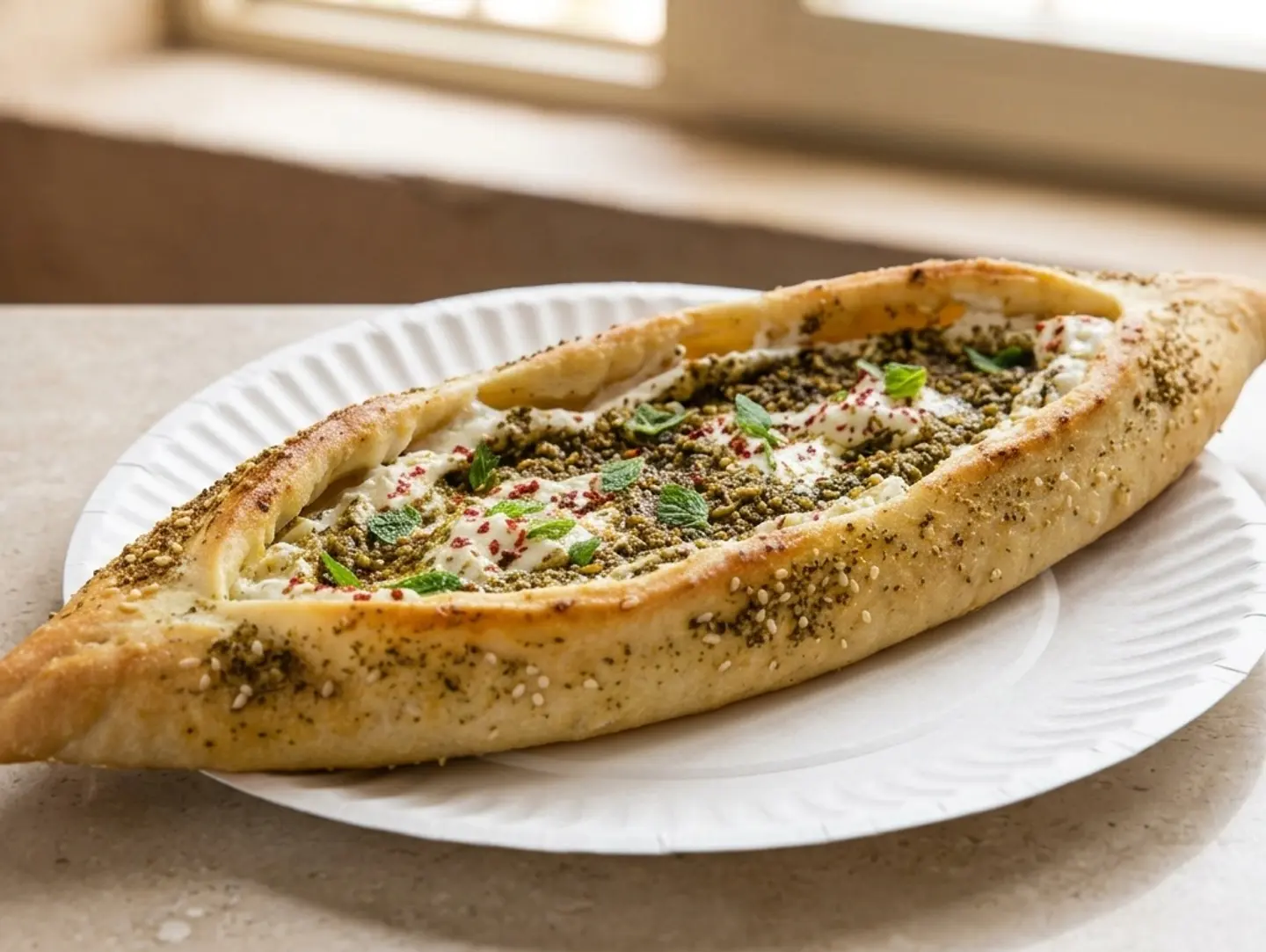 Labneh Pies With Zaatar