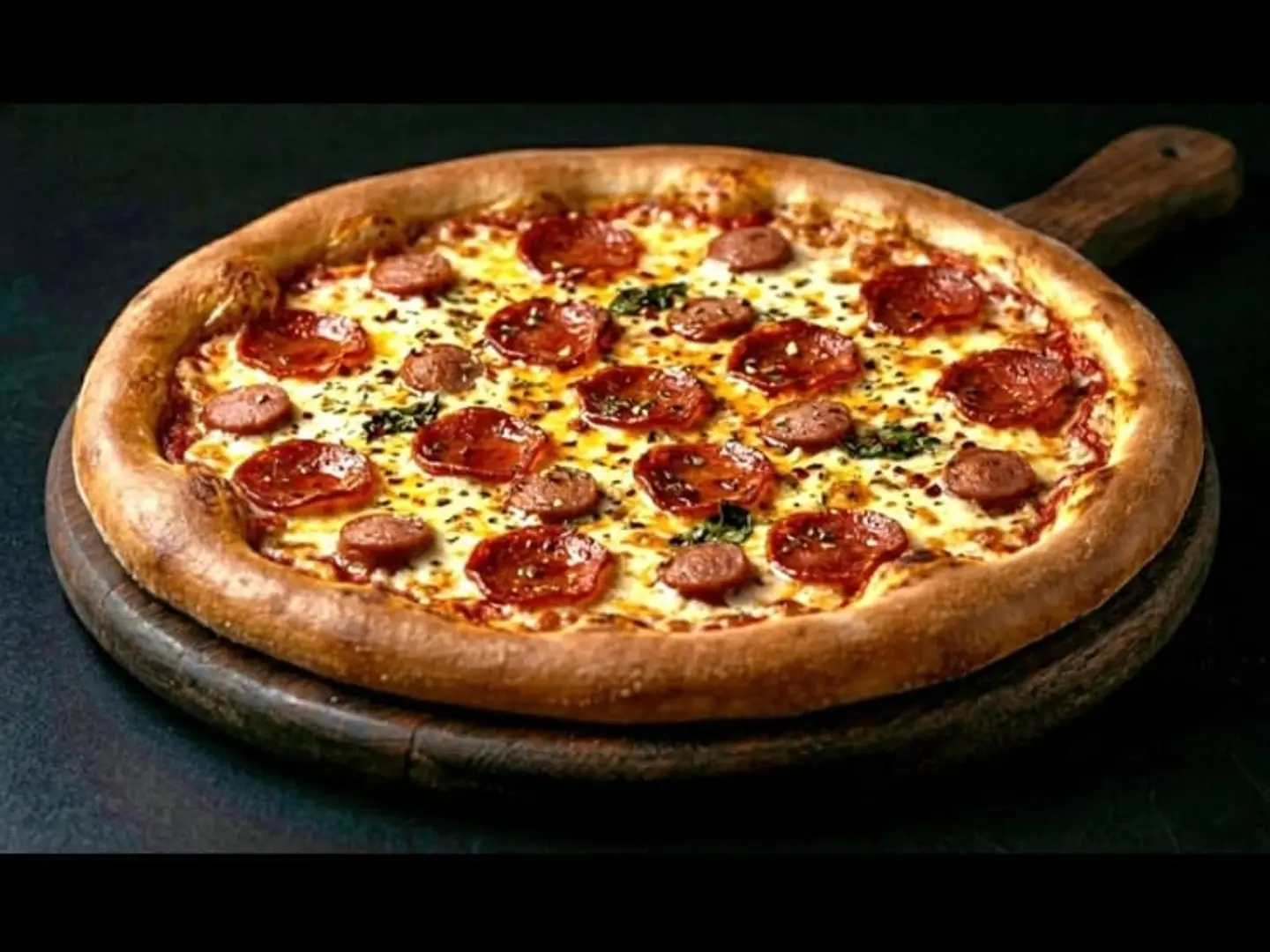 Pepproni With Hotdog - Large