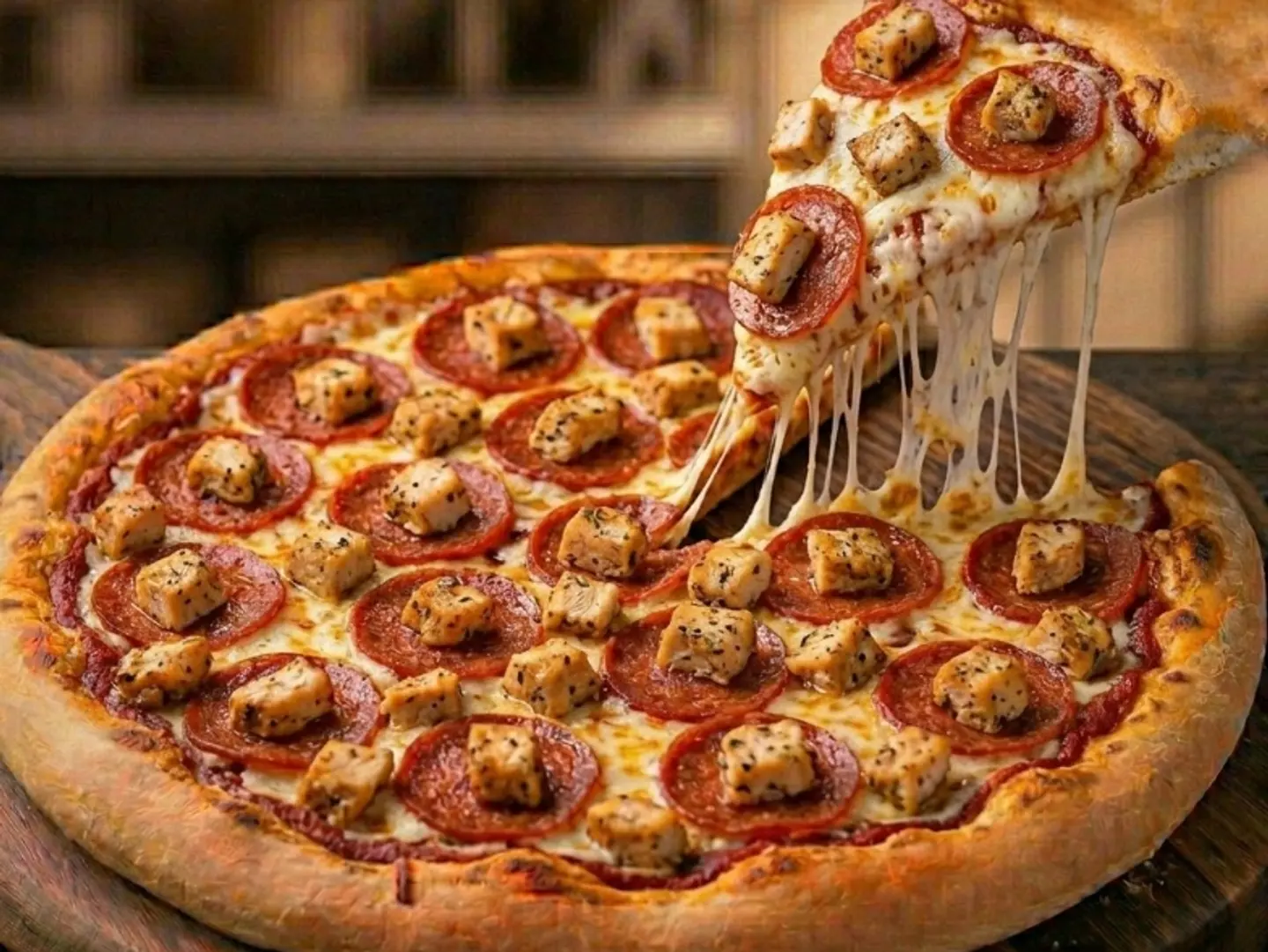 Pepperoni And Chiken - Large