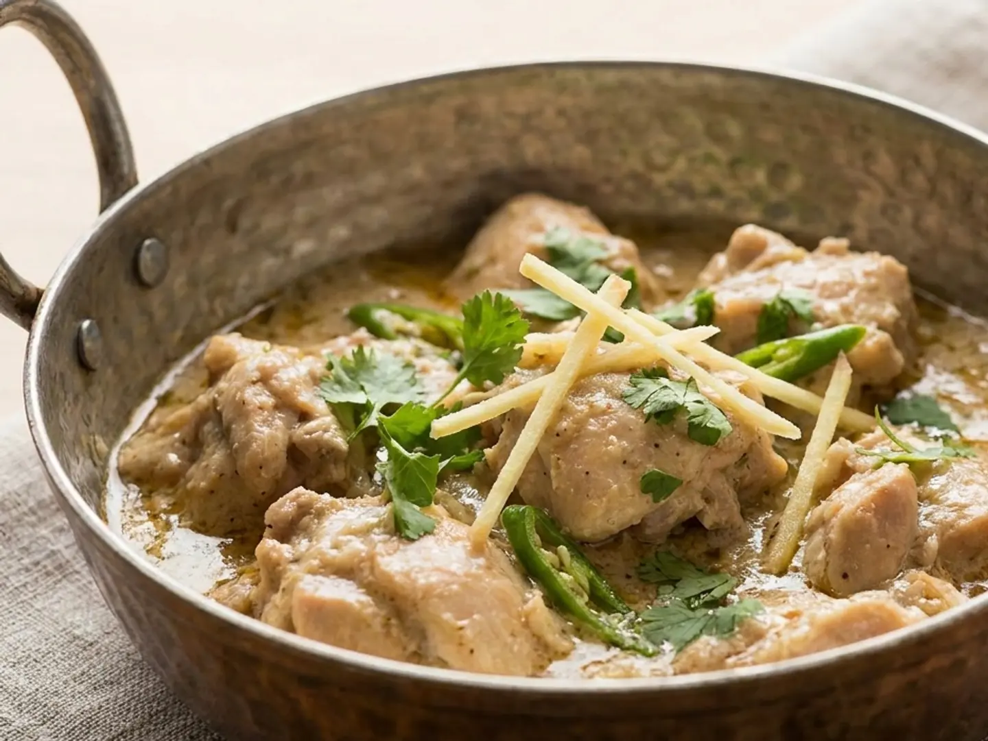 Chicken White Karahi Full