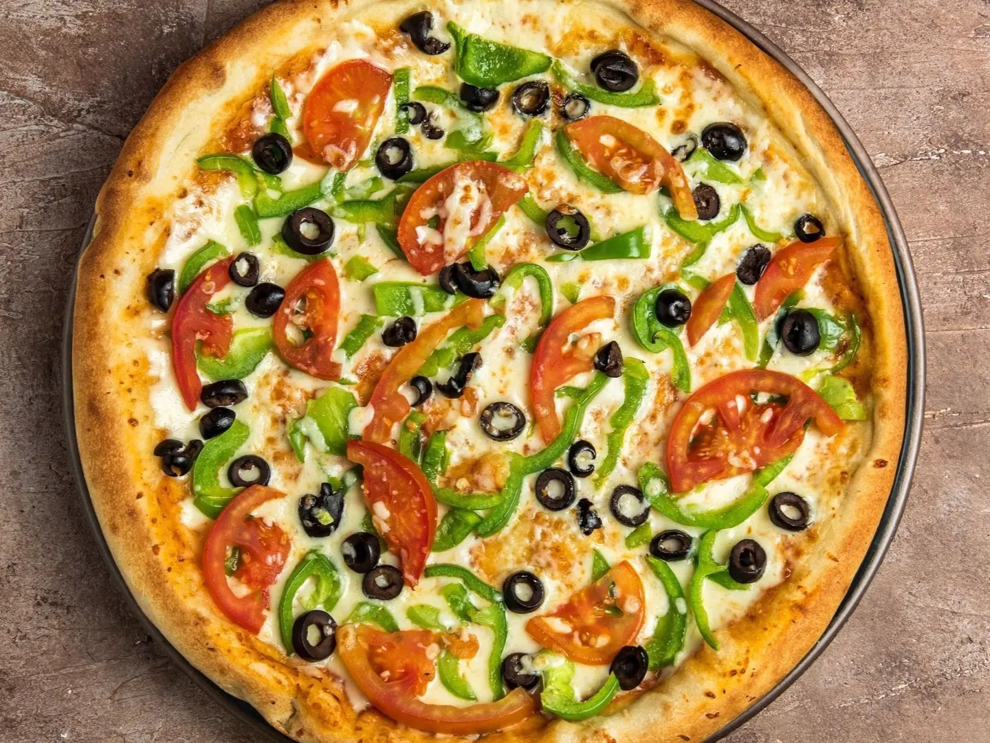 Vegetable Pizza (Medium)
