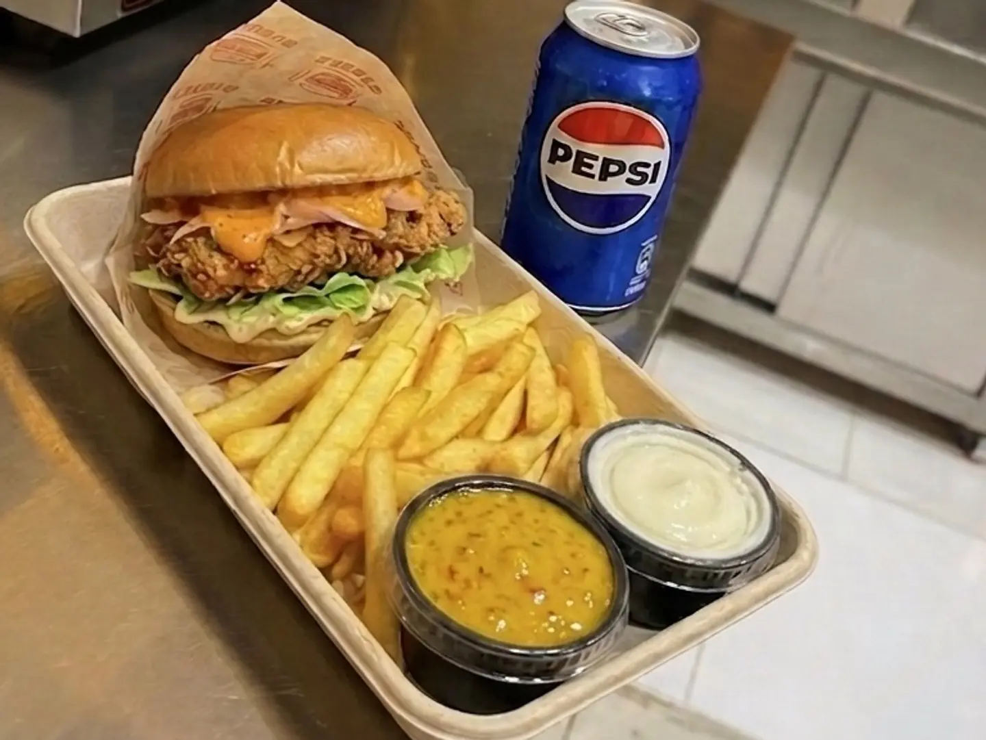 Ginger Burger Combo