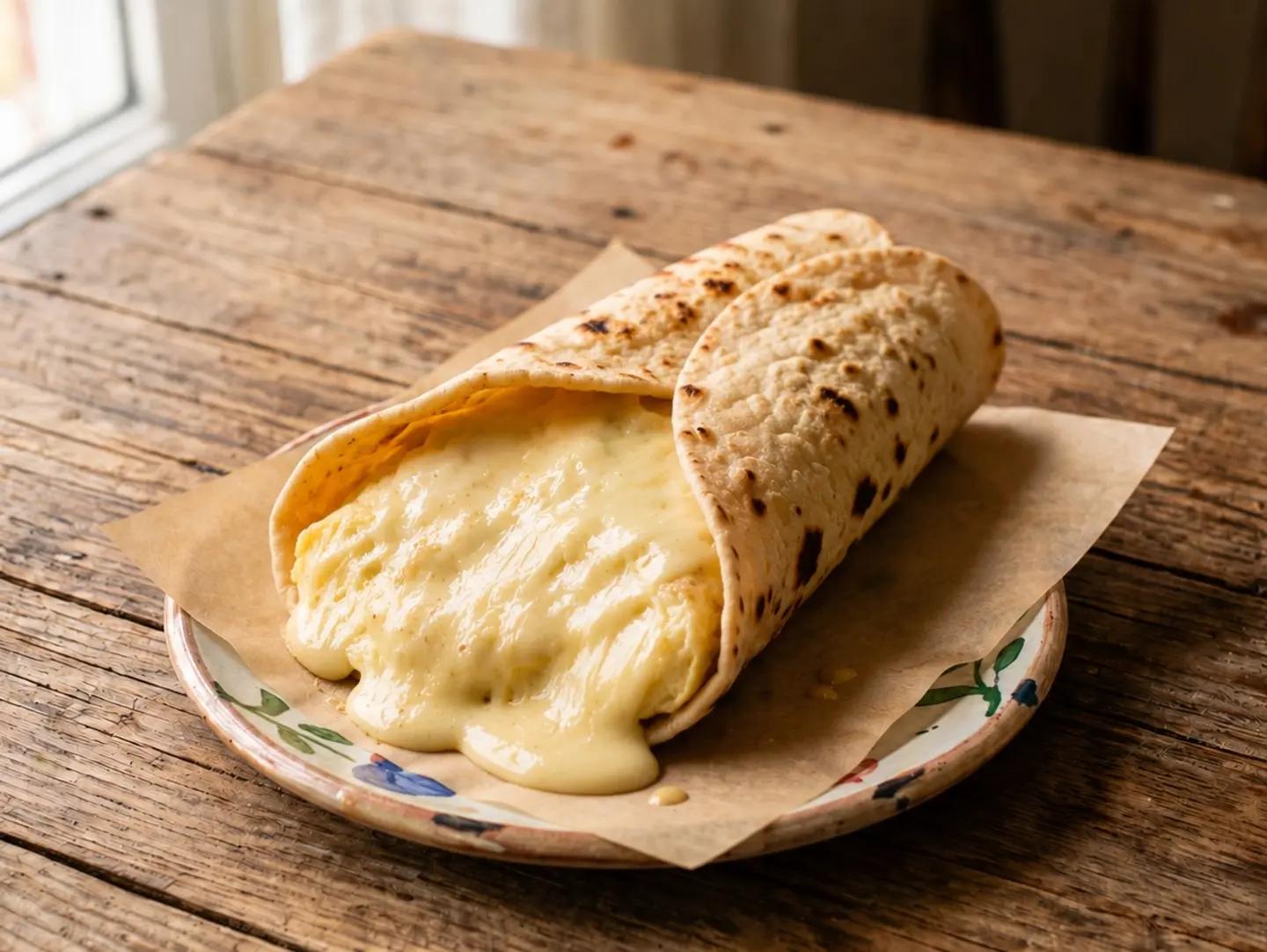 Liquid Cheese Saj Pie