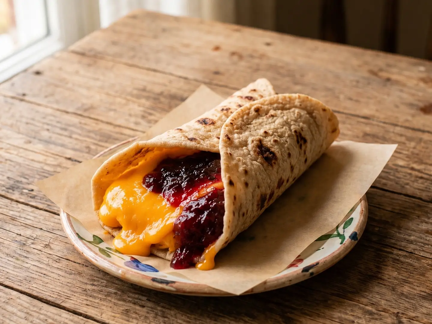Cheddar & Jam Saj Pie