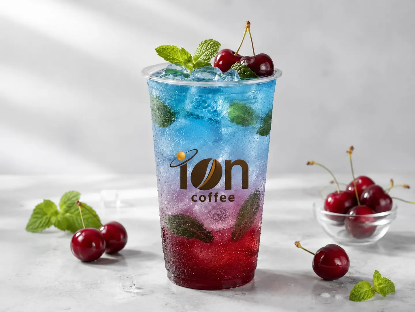 Iced Cherry Mojito