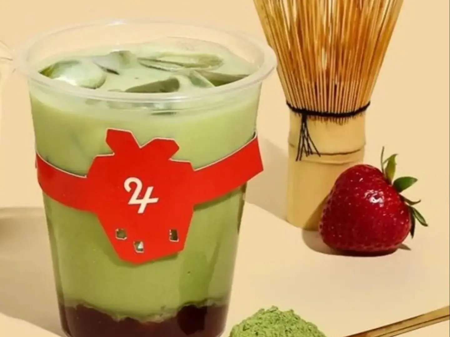 Strawberry Matcha