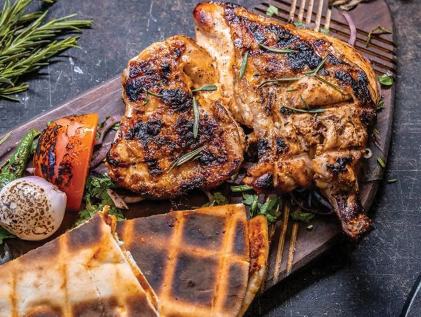 Charcoal Grilled Boneless Chicken - Charcoal Grilled Boneless Chicken