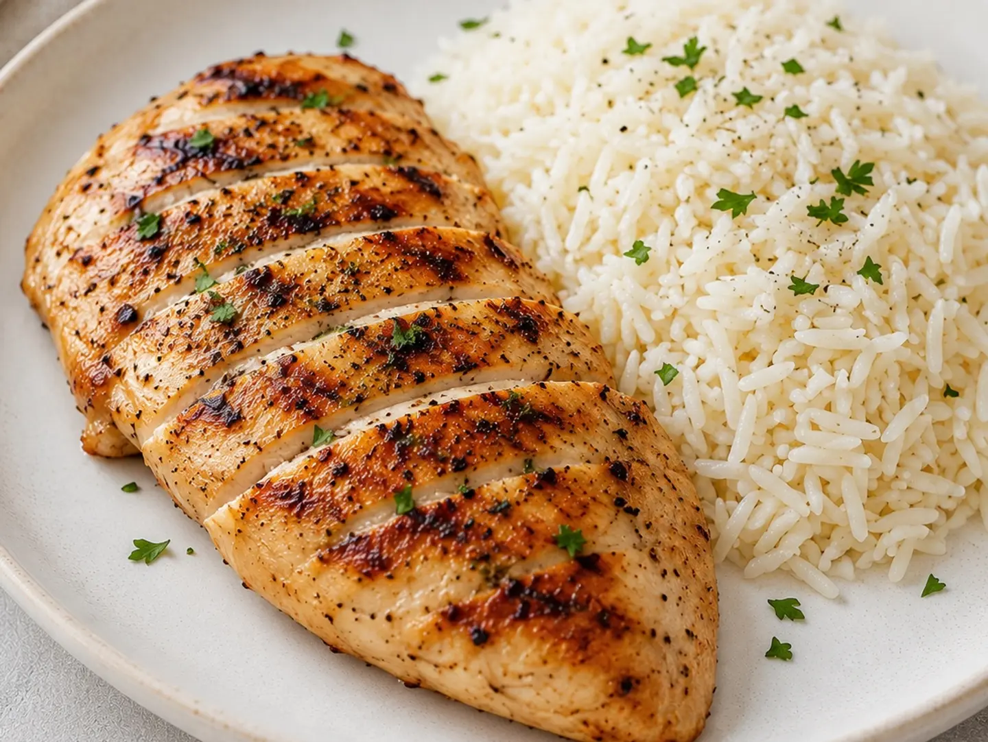 Chicken Steak Rice - 100 G