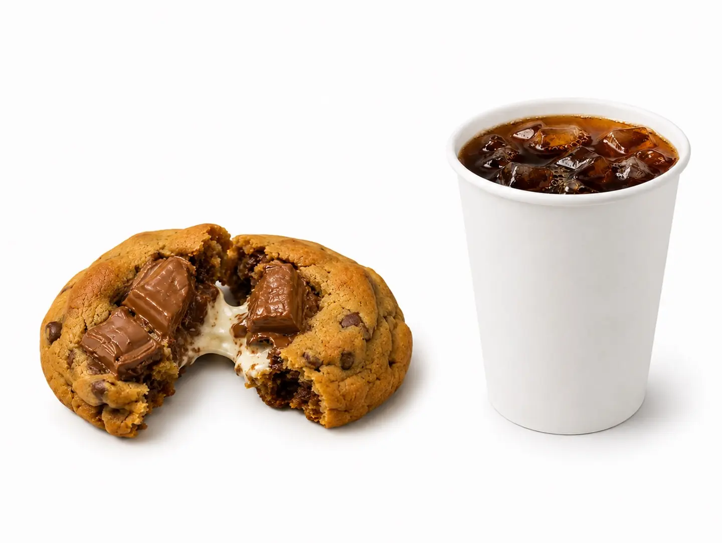 Iced V60 With Cookies