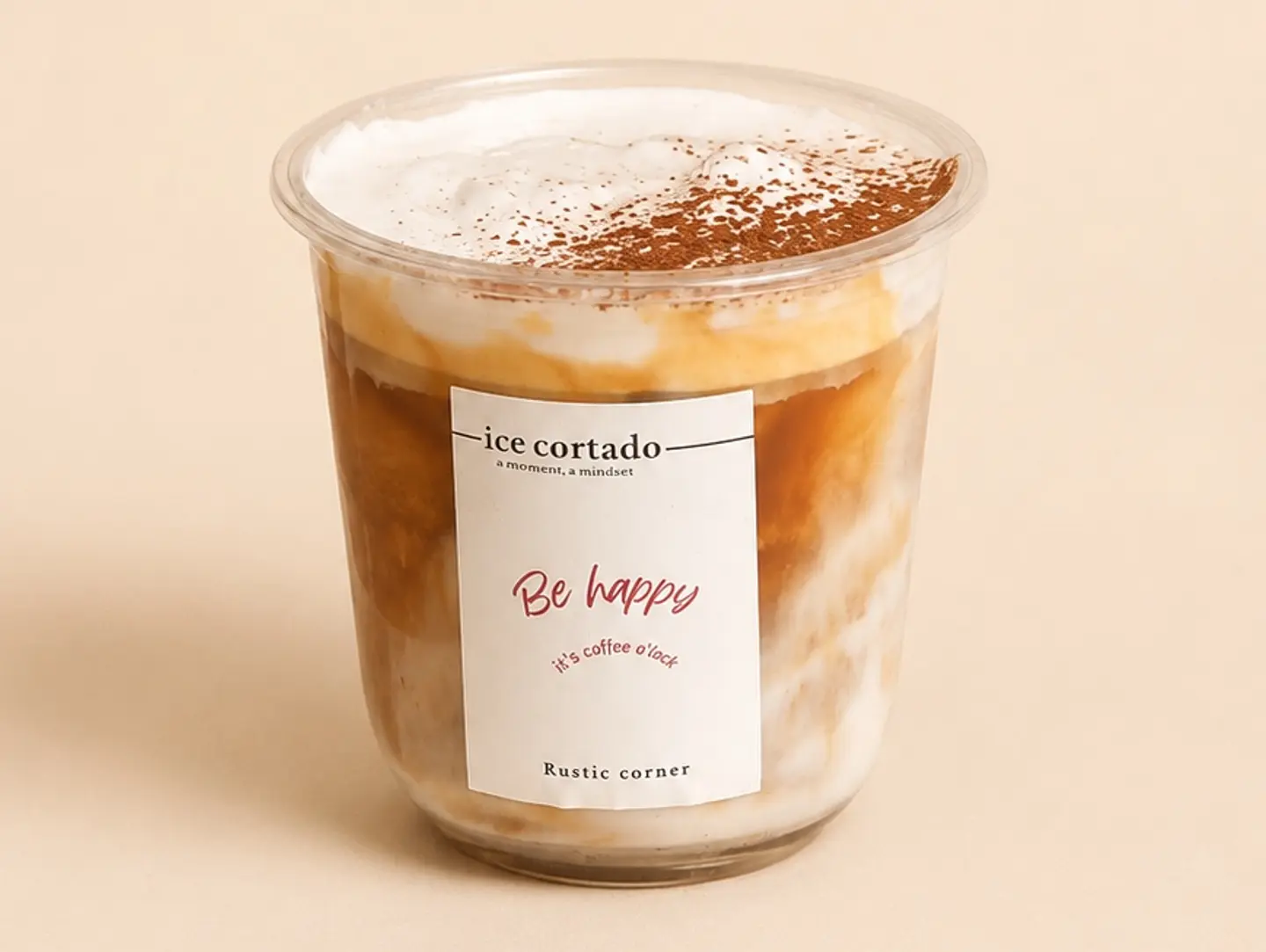 Iced Cortado