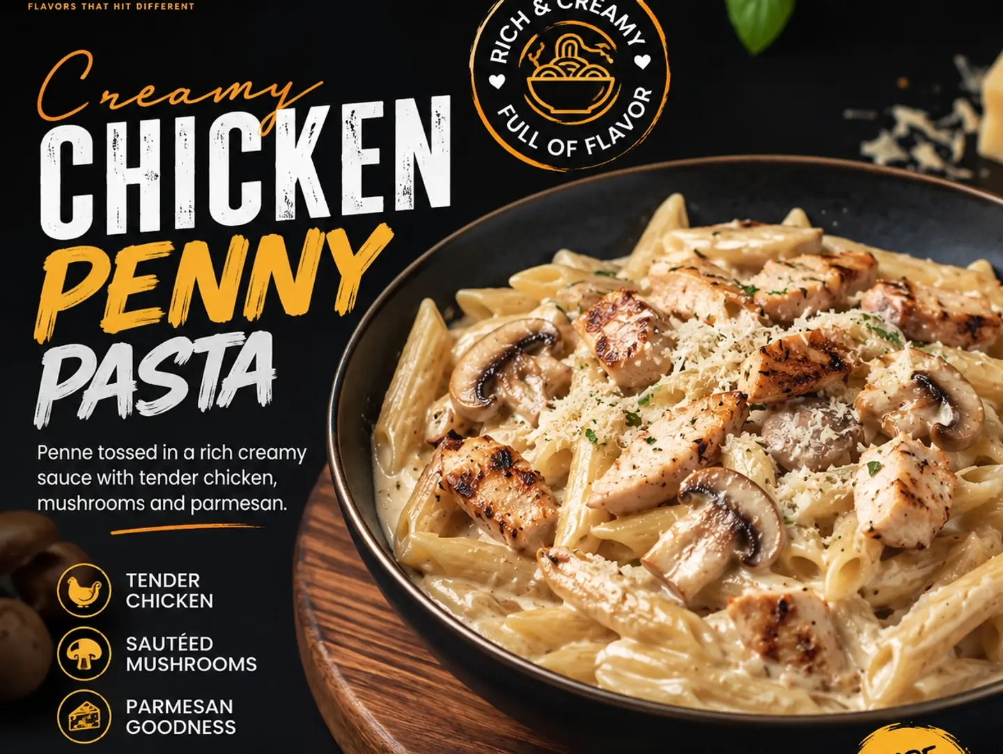 Creamy Chicken Penne - Single