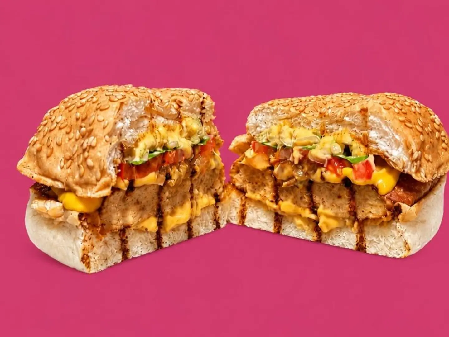 Grilled Chicken Burger - Sanqal