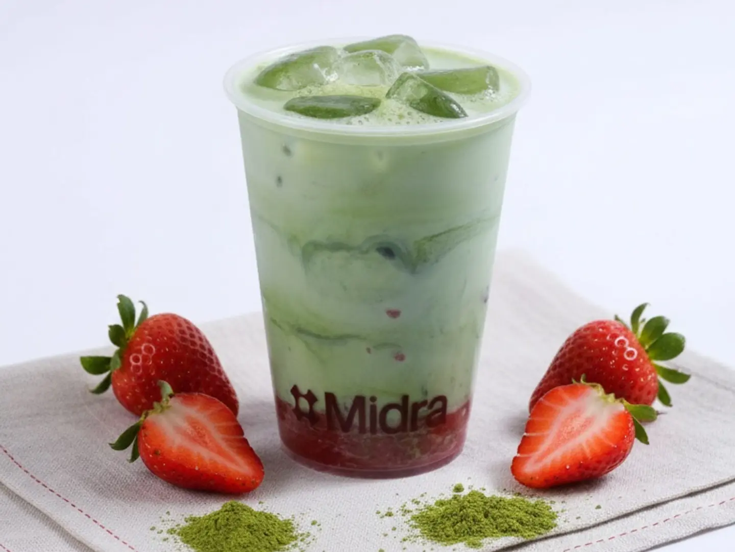Iced Matcha Strawberry