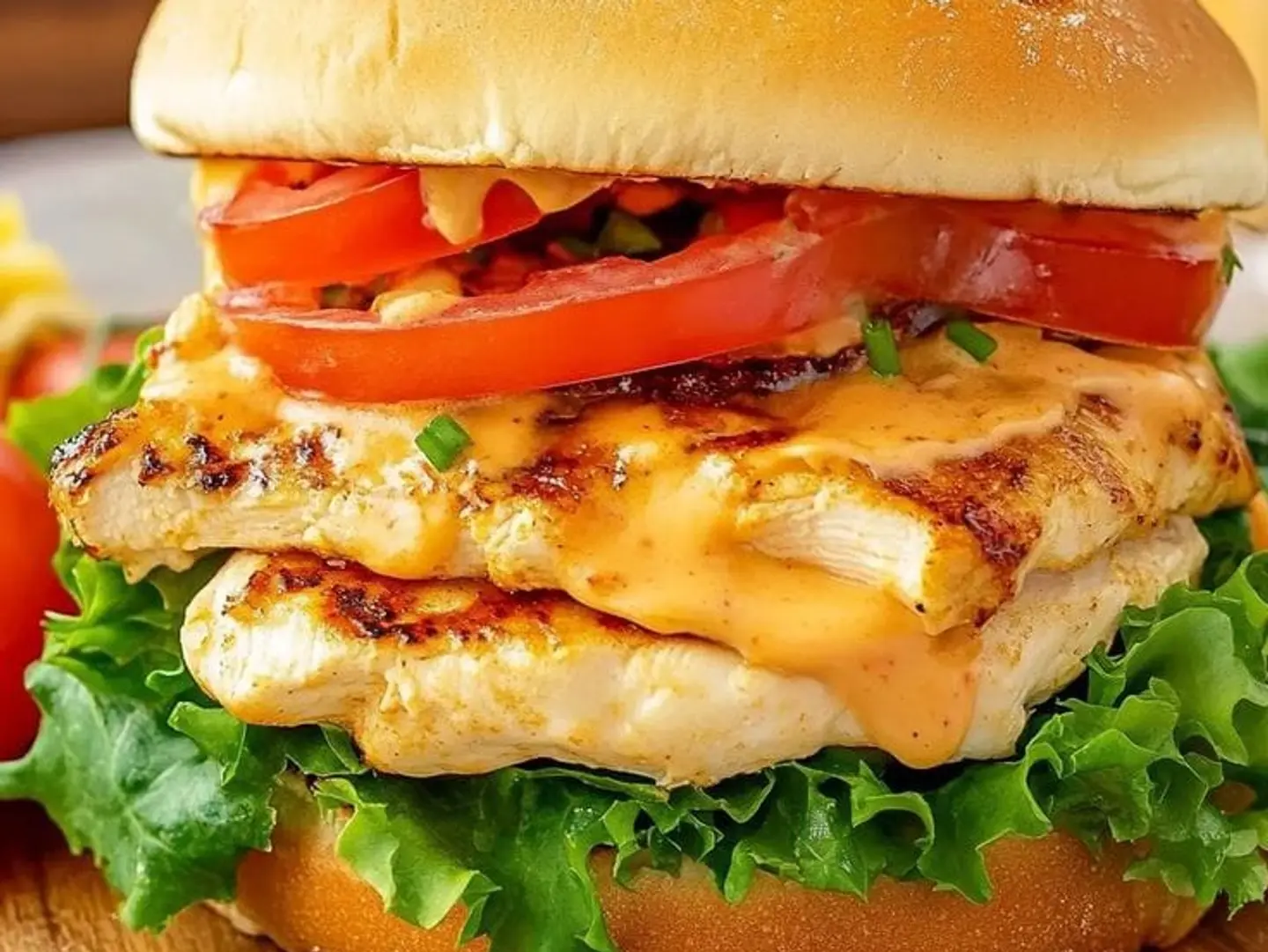 Double Butcher's Chicken Burger