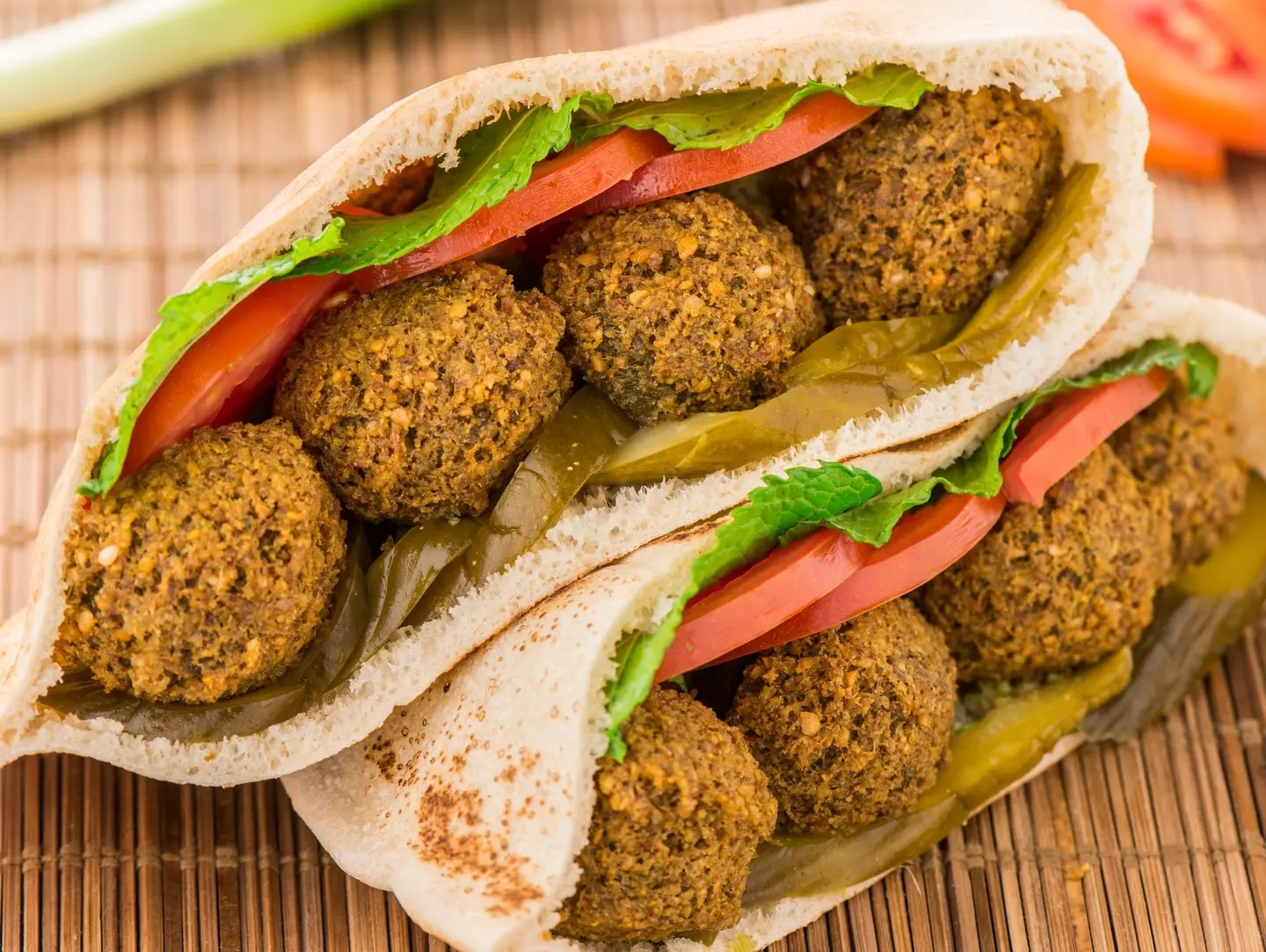 Arabic Falafel Sandwich