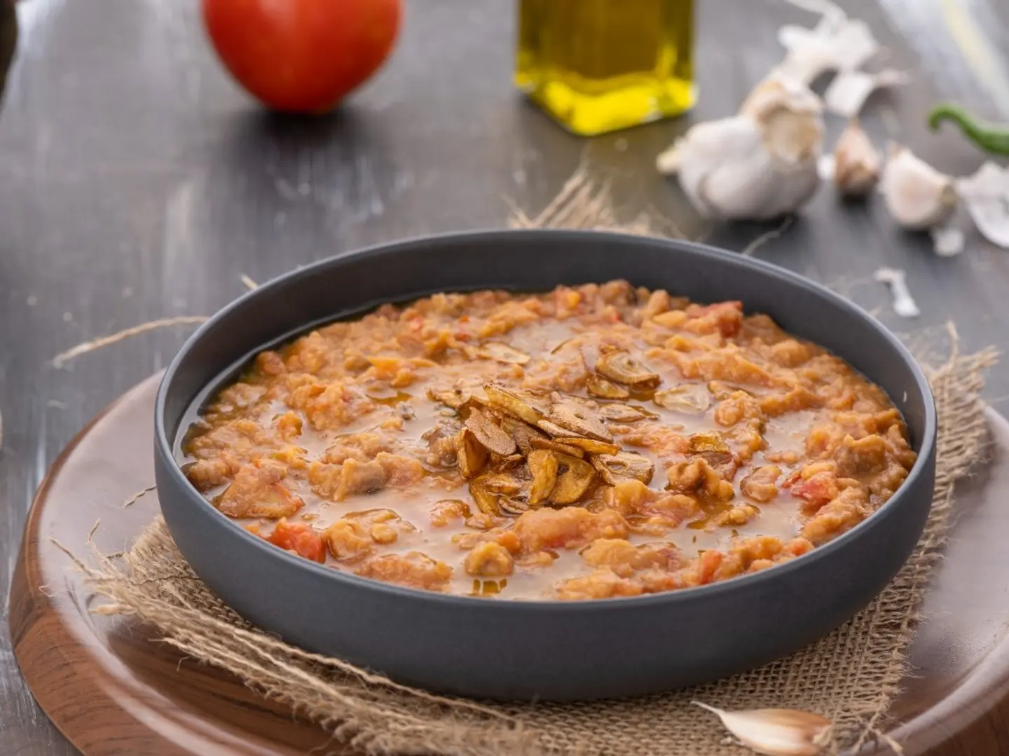حمص بالفول المحوج - كبير