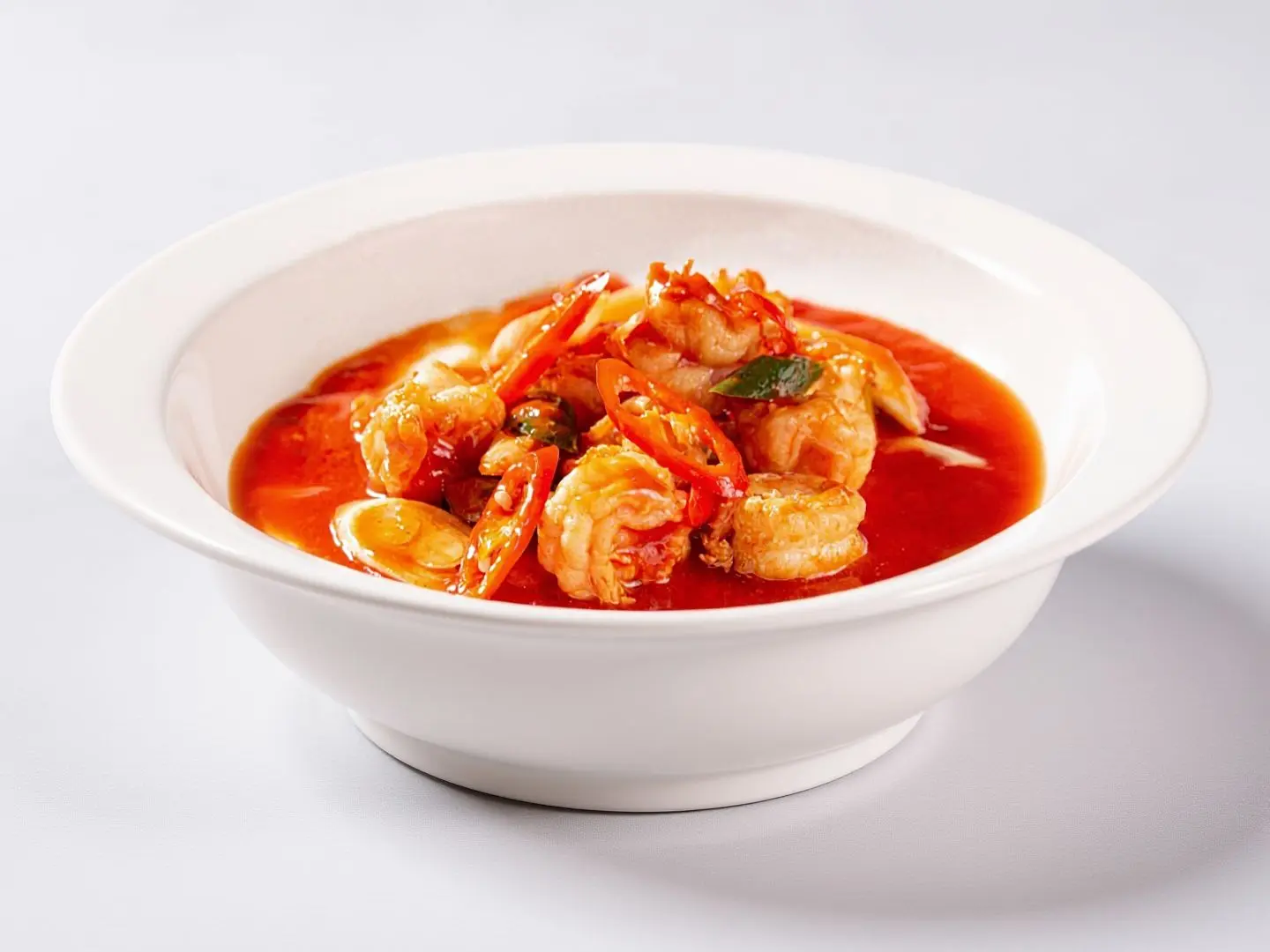 Shrimps W/ Chili Sauce
