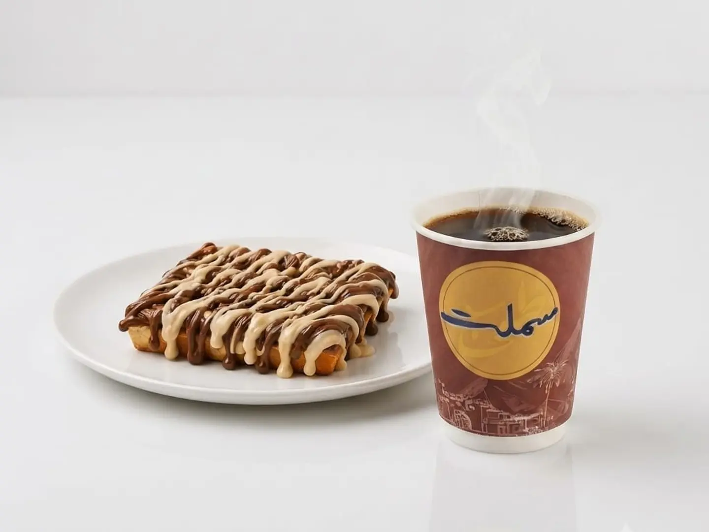 Coffee Day Large+ 1 Waffle