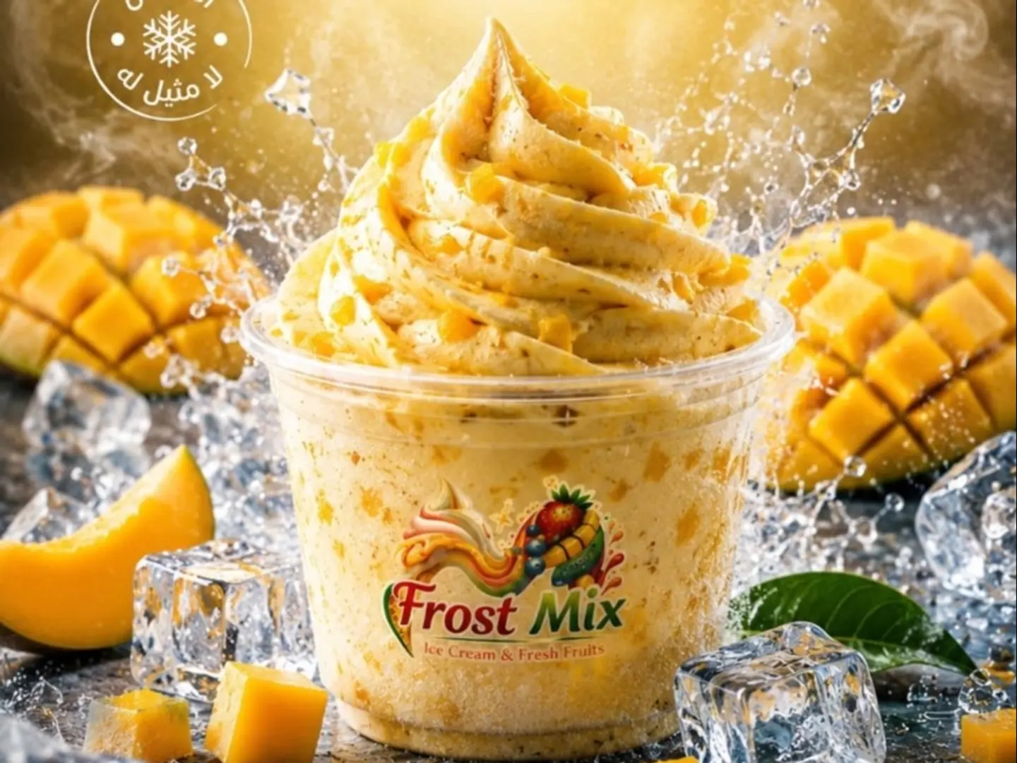 Natural Mango Ice Cream