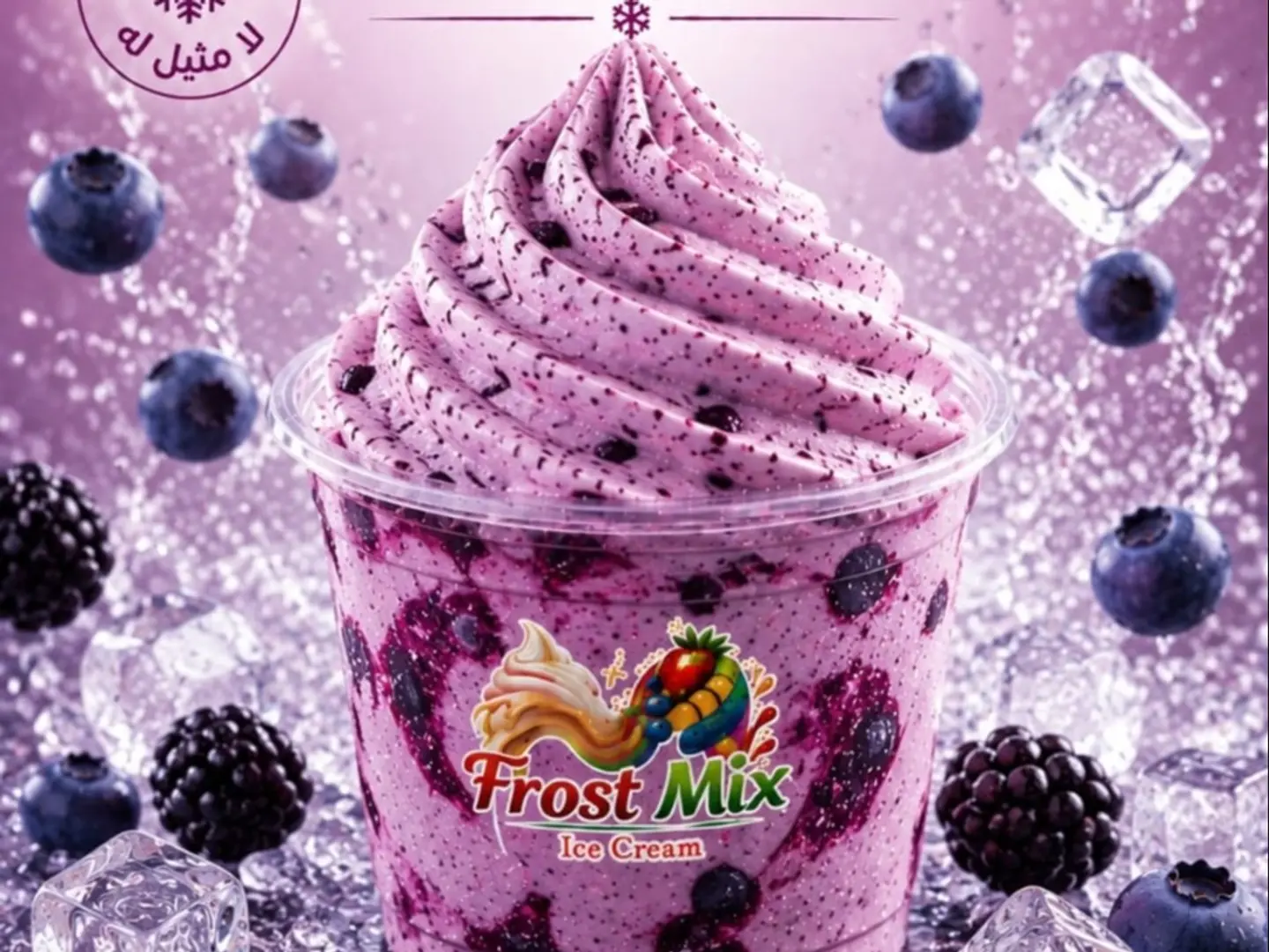 Natural Berry Ice Cream