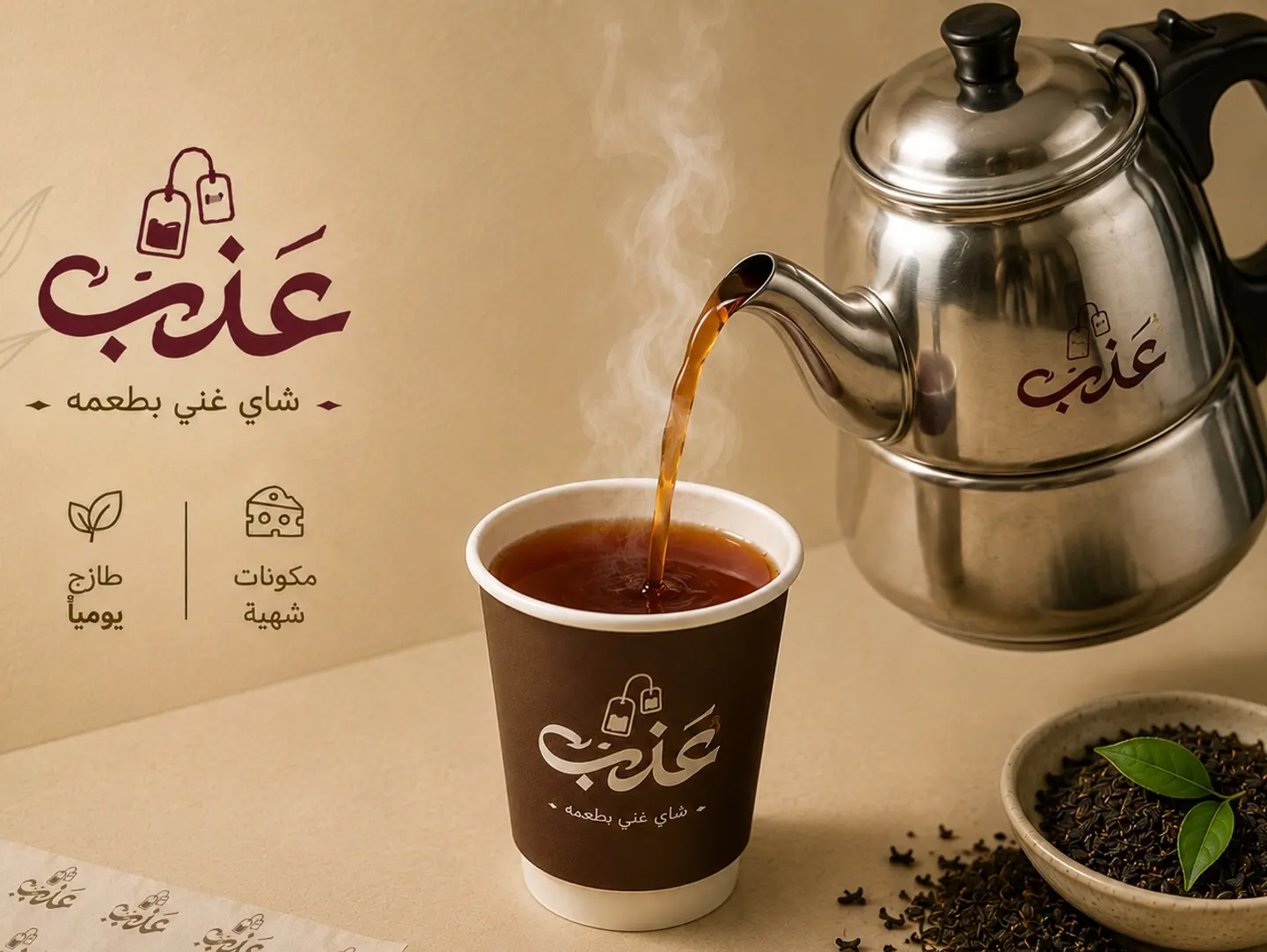 Steam Tea - Paper Cup