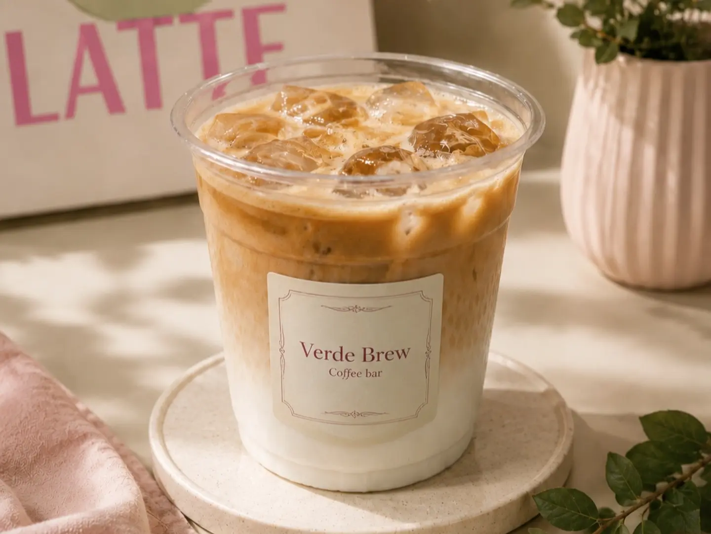 Brown Sugar Iced Latte