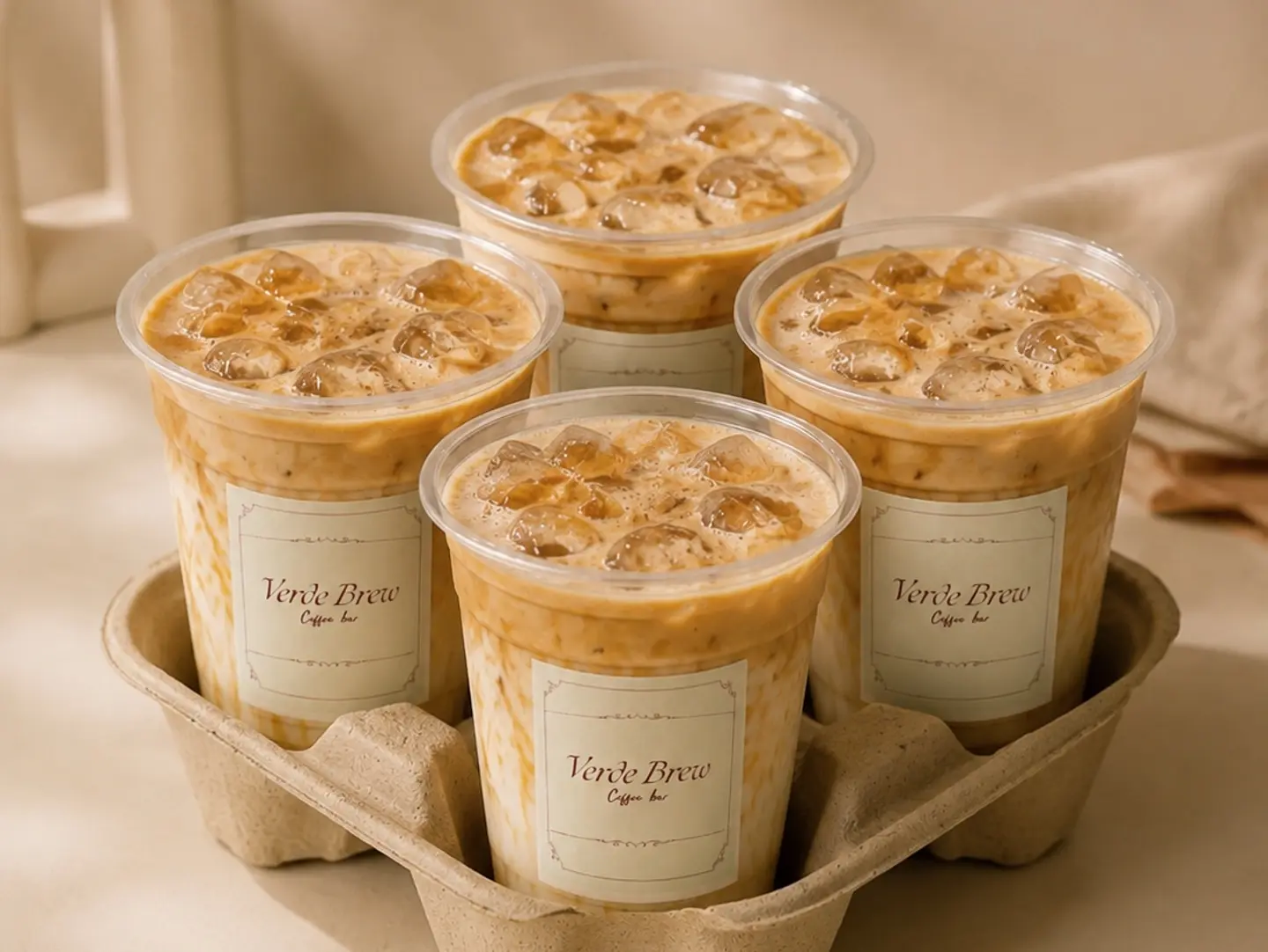 Four Sugar Brown Latte