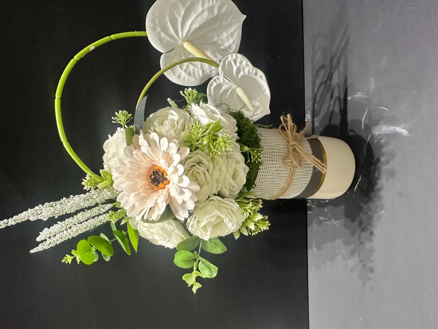 Long Vase Artificial Flowers