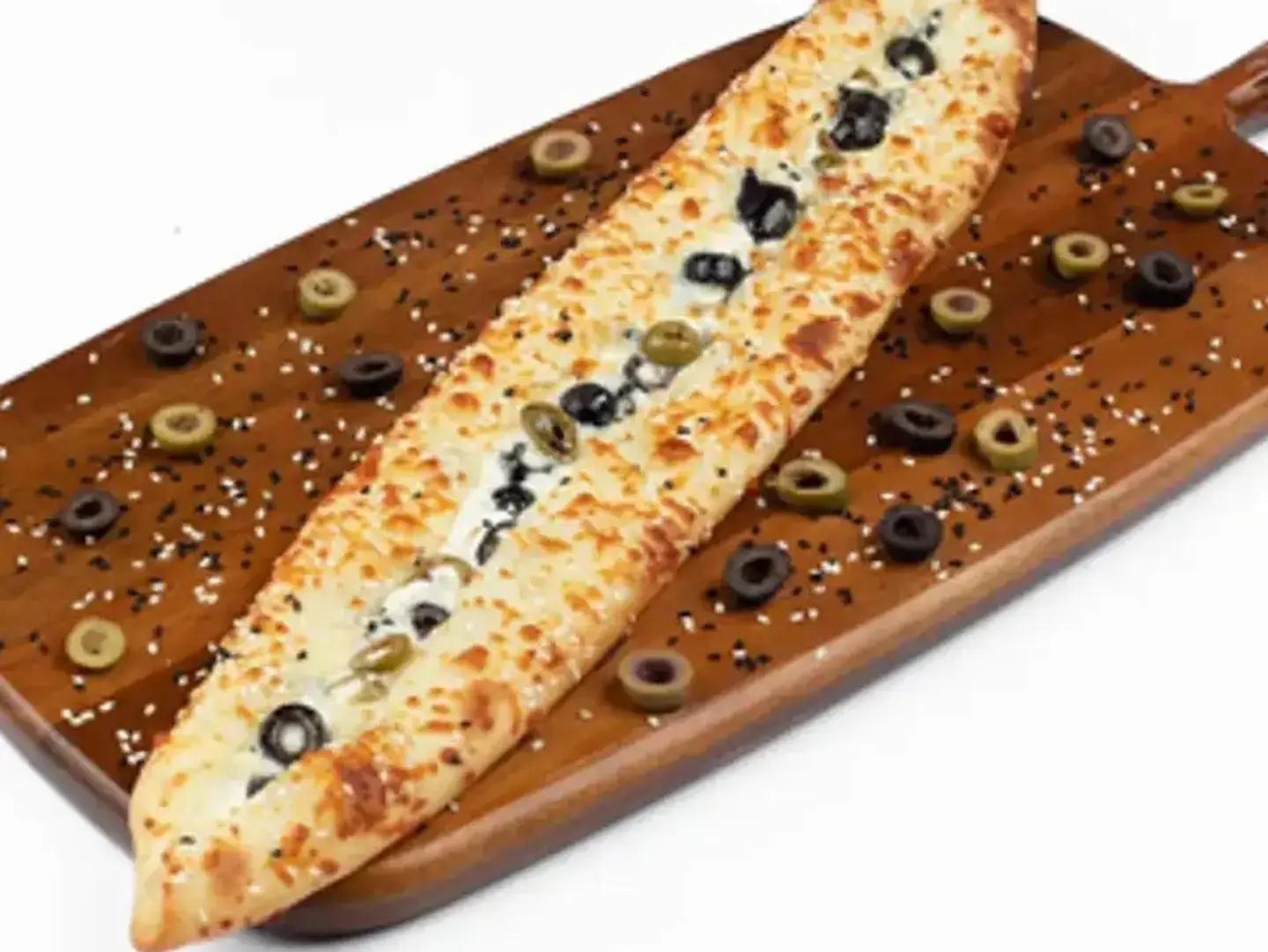 Pie Labneh With Olives