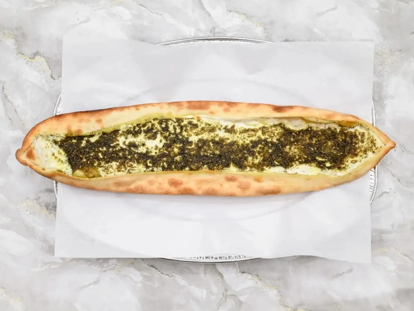 Pie Labneh With Zaatar