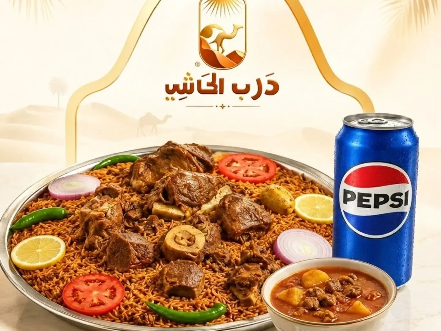 Camel Meat Meal For One Person