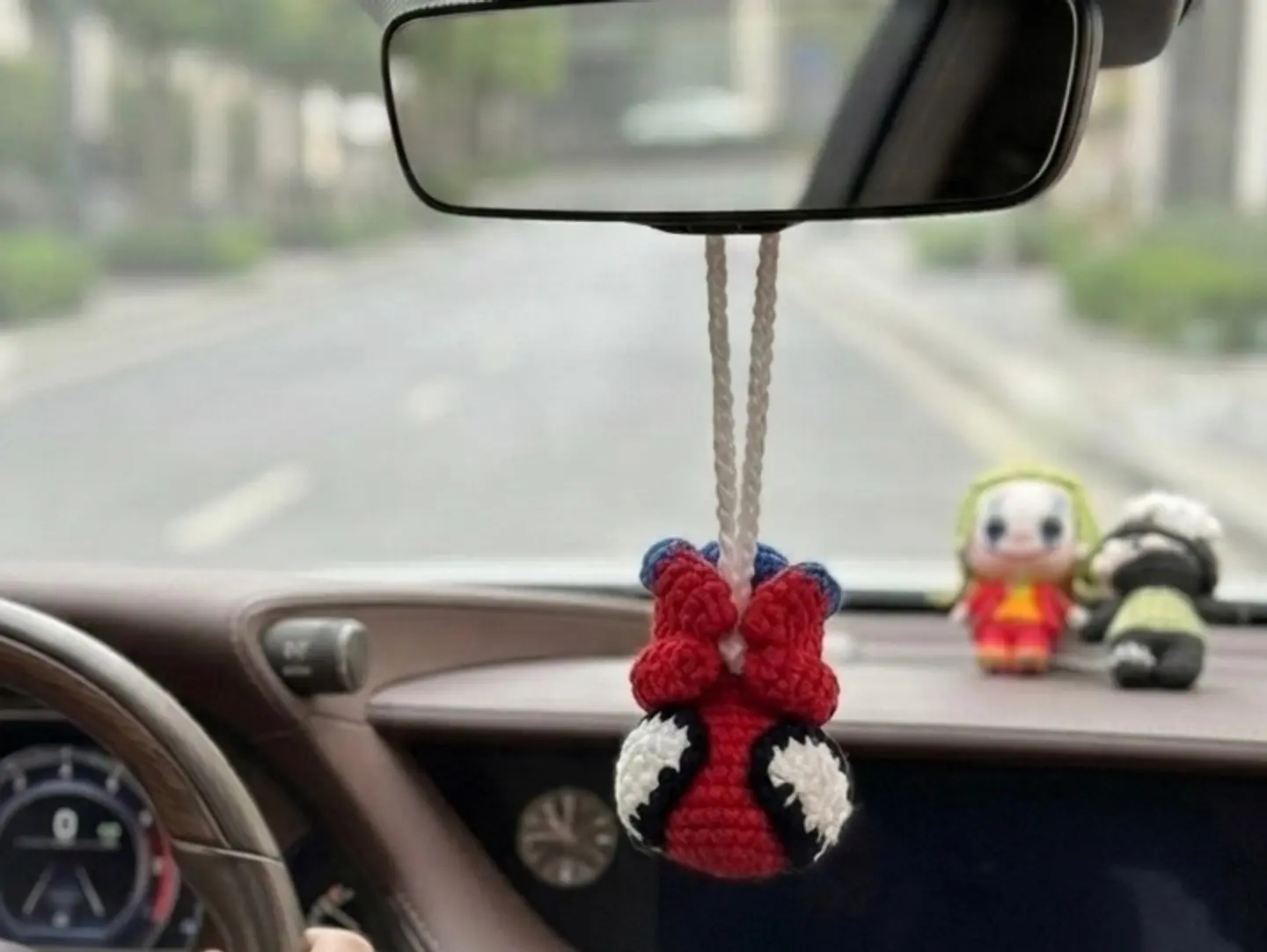 Spider Man Crochet Charm